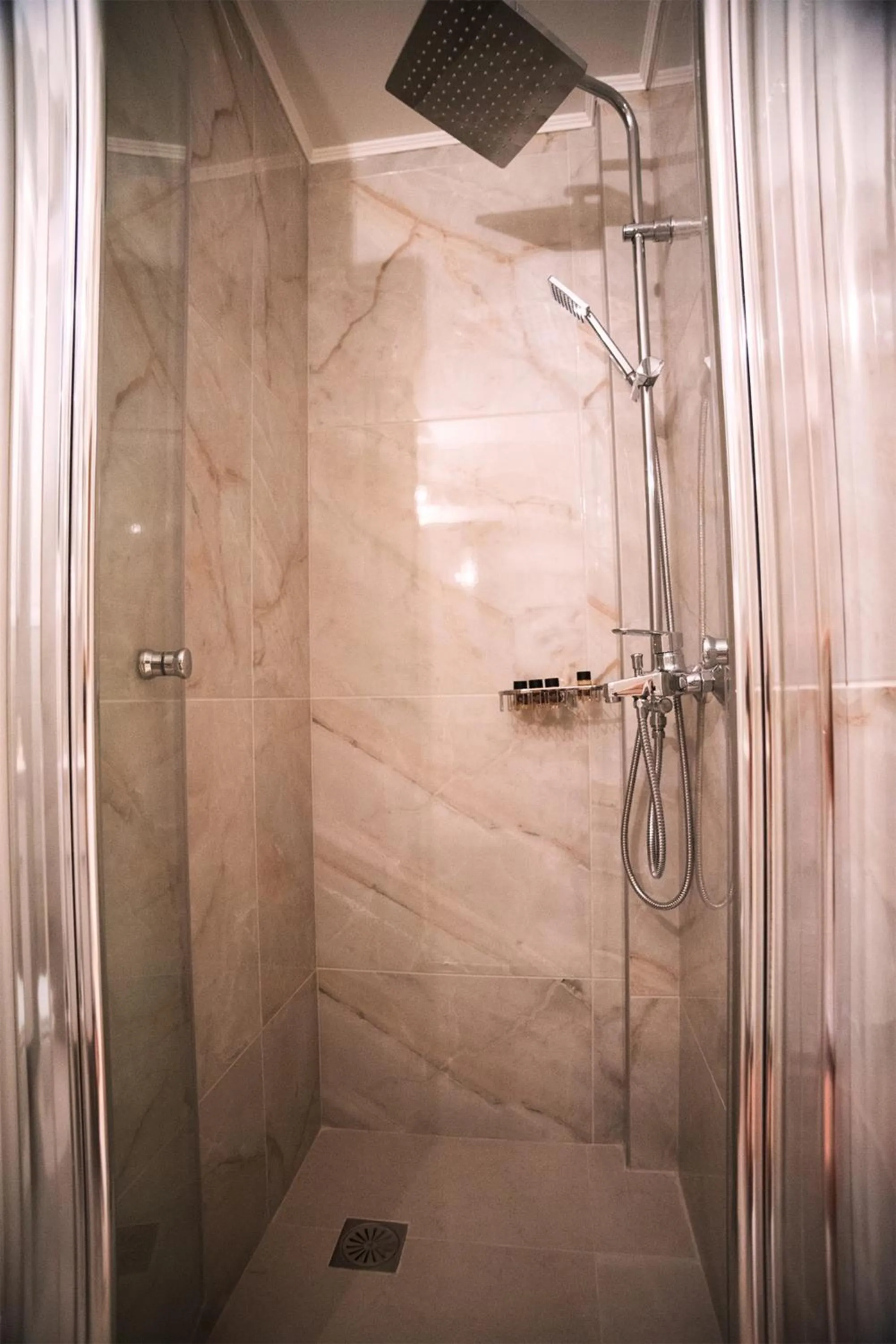 Shower in Rastoni Athens Suites near Acropolis