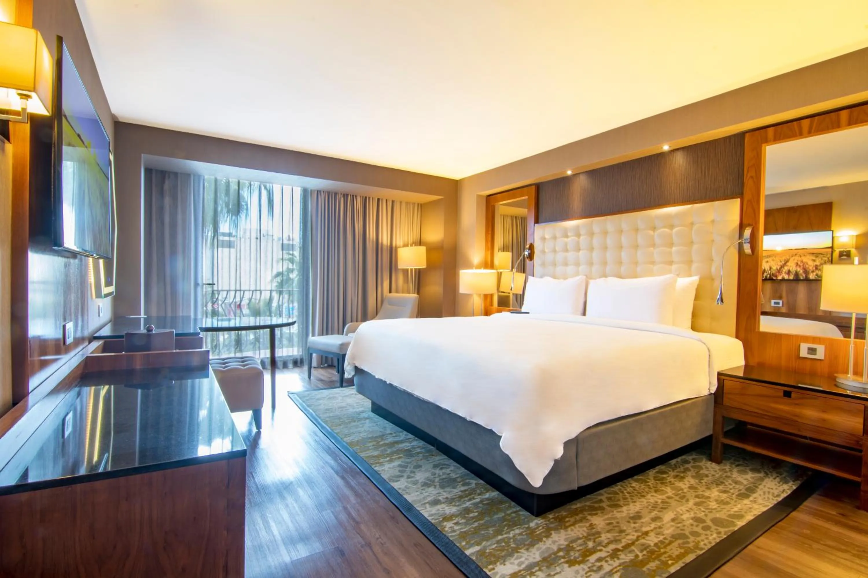 Bed in Hotel Lucerna Tijuana