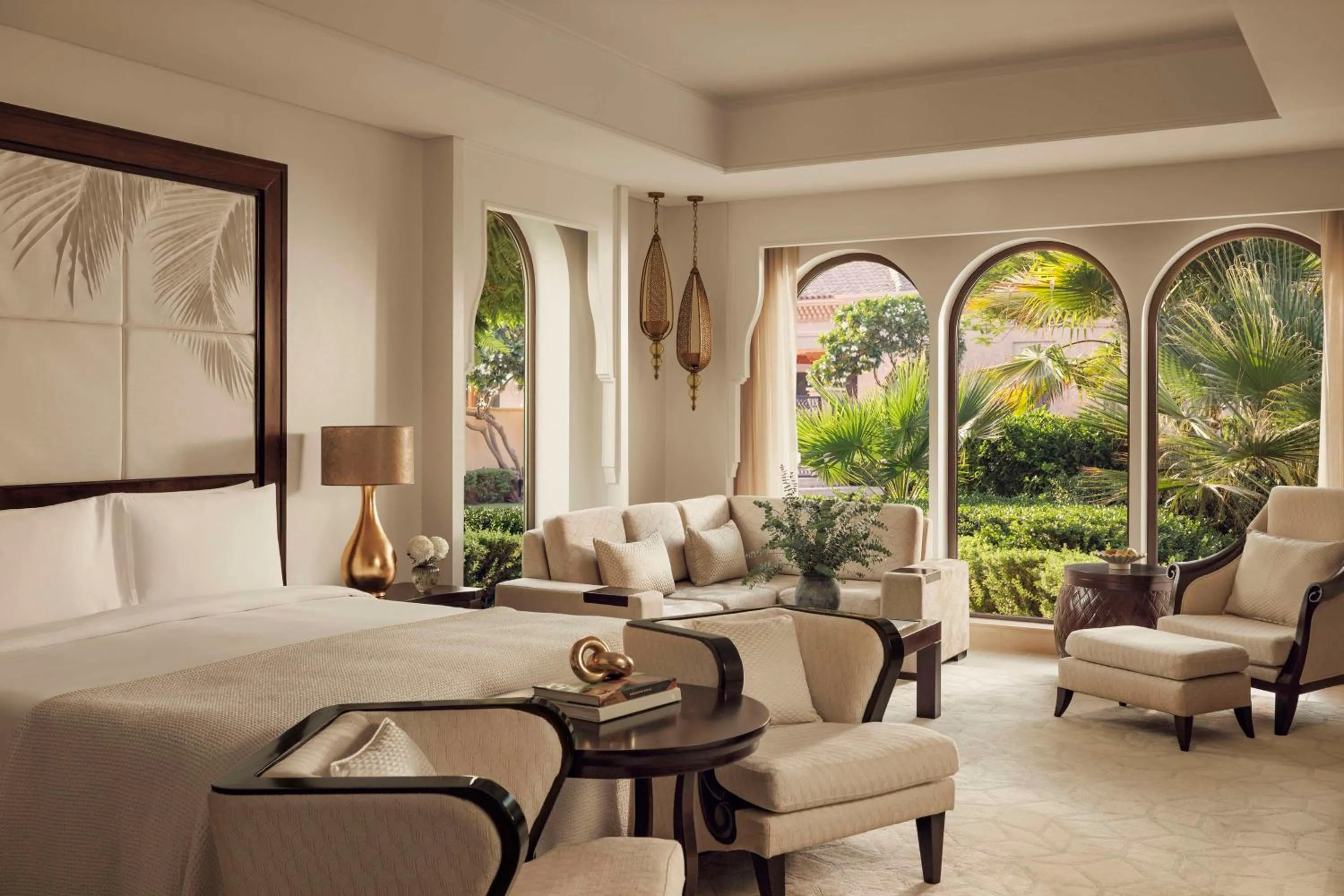 Living room, Bed in One&Only The Palm Dubai