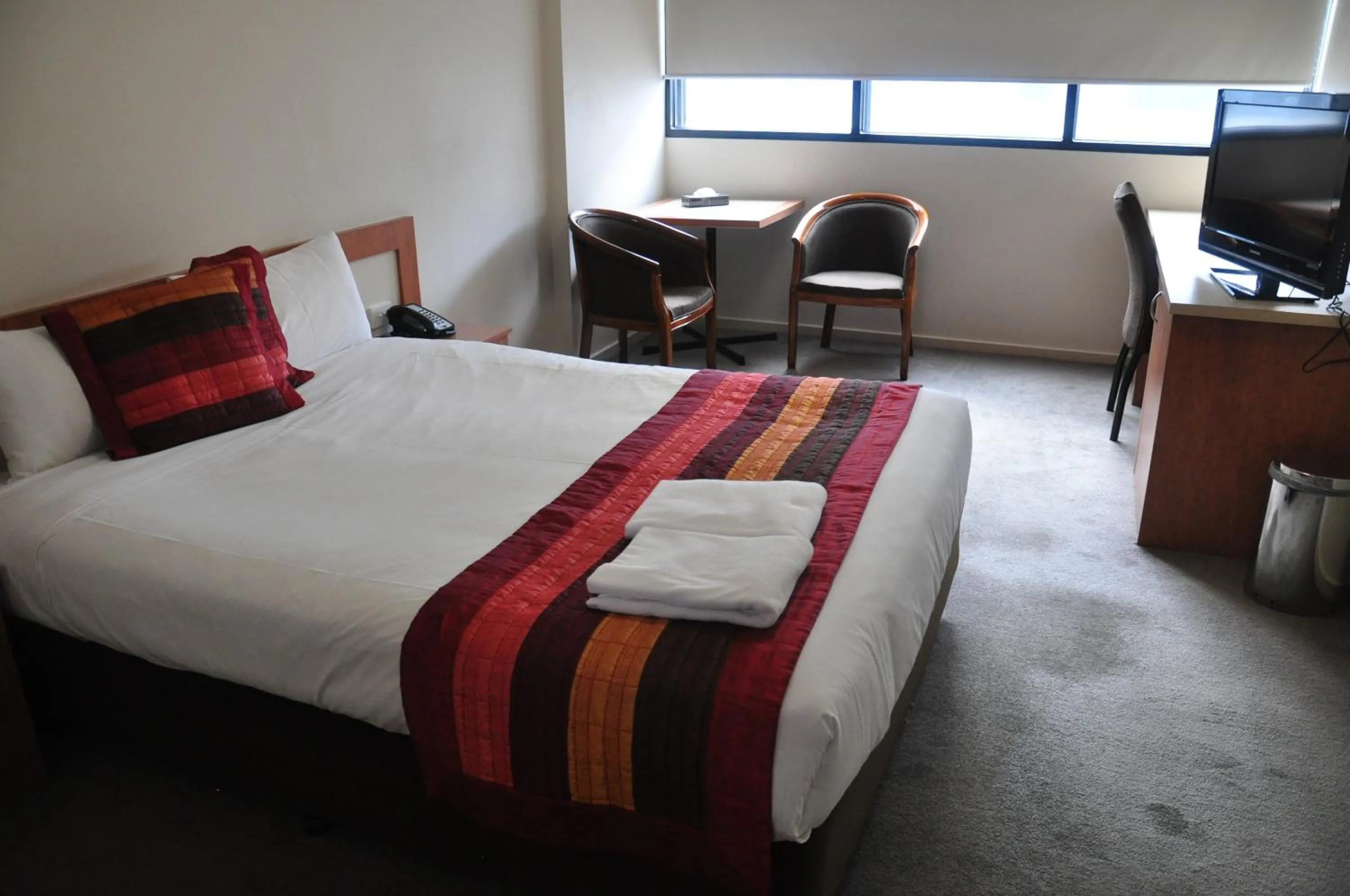 Bedroom, Bed in City Park Hotel