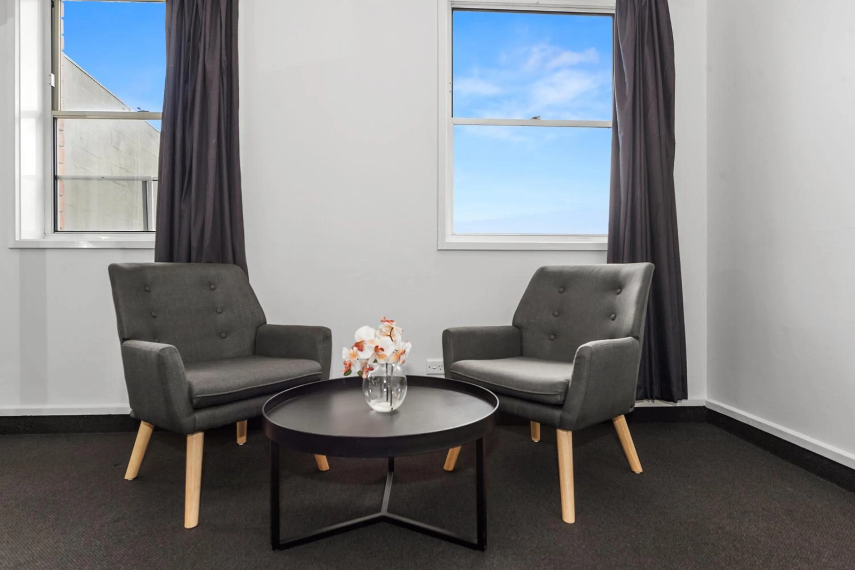 Living room in Coach House Launceston