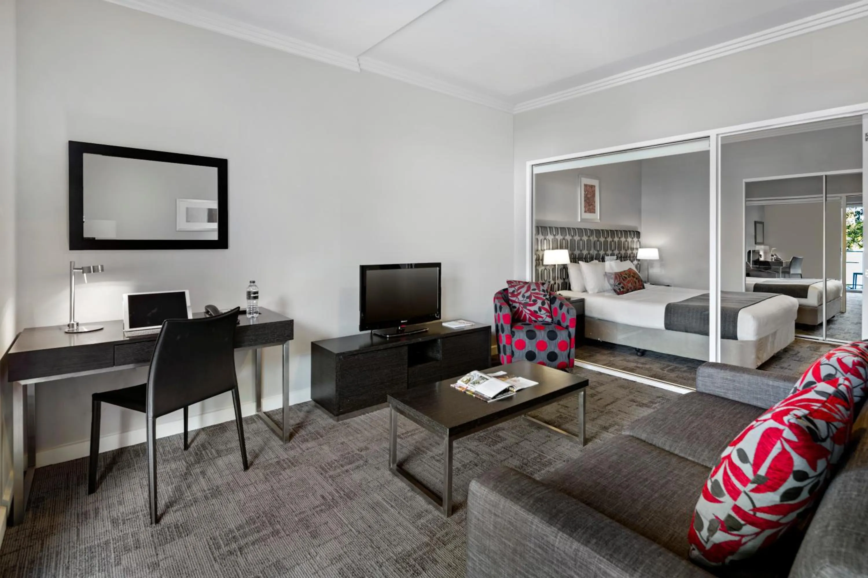 Living room in Quest Campbelltown