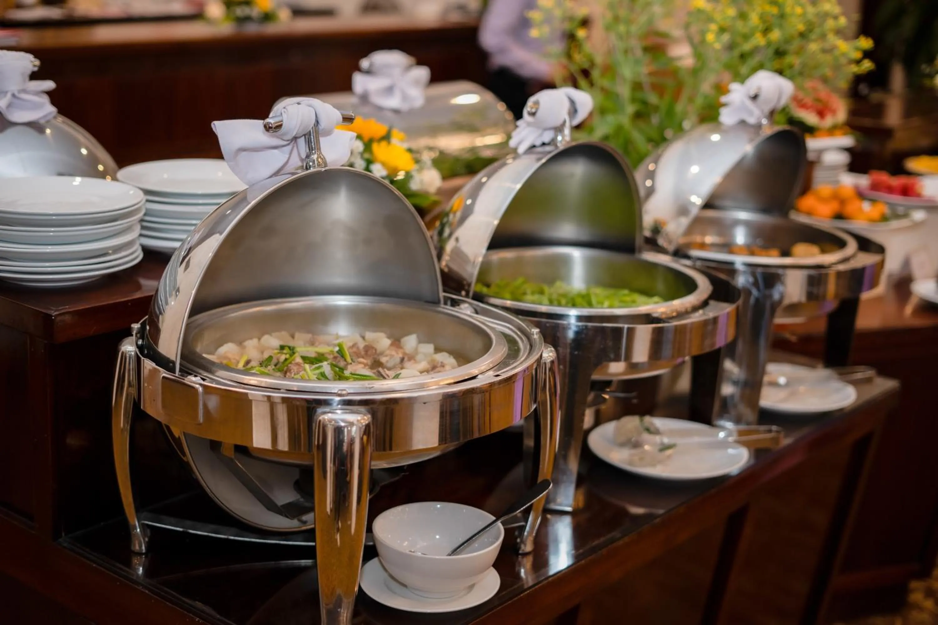 Buffet breakfast in Century Riverside Hotel Hue