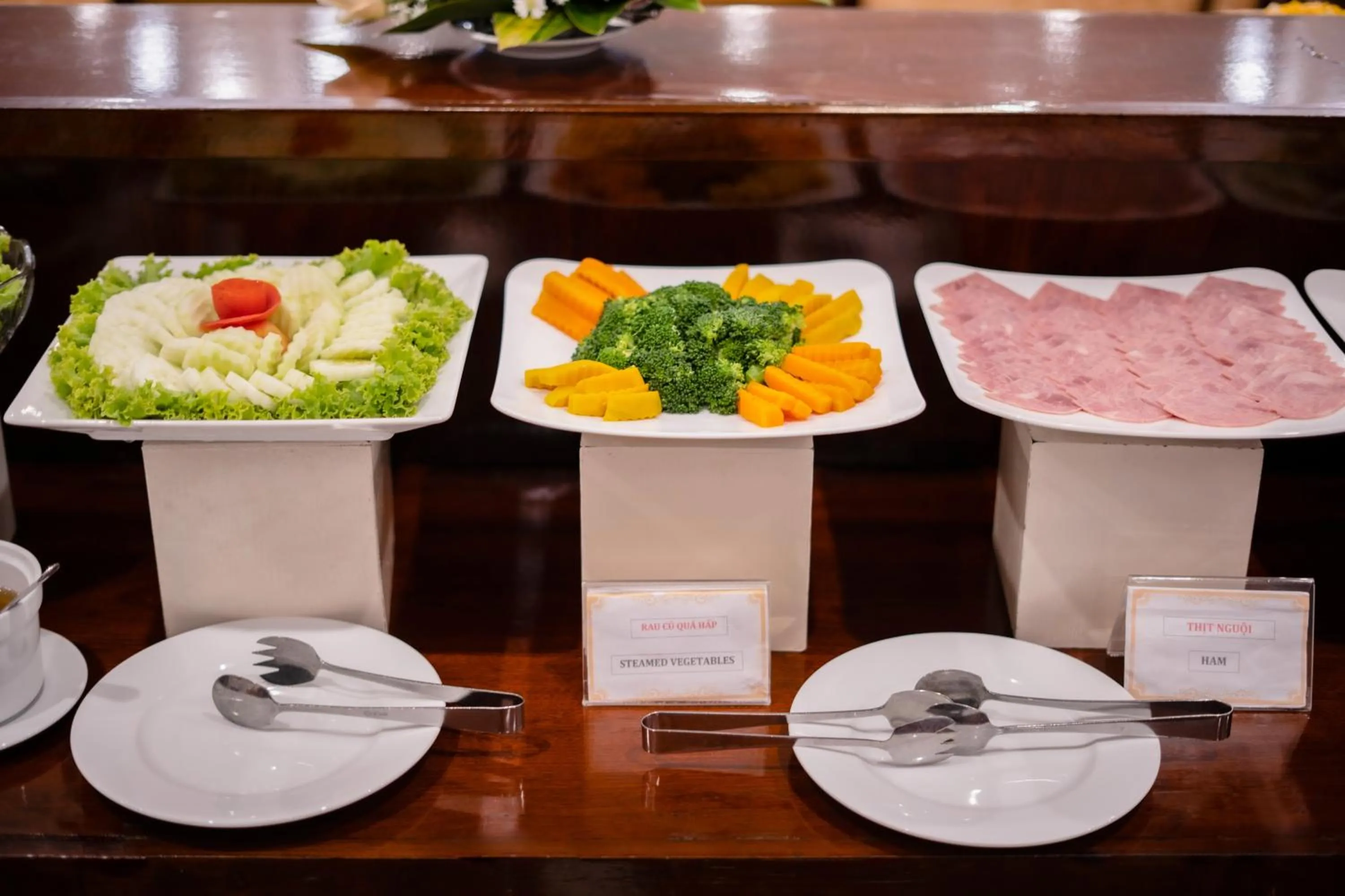 Buffet breakfast in Century Riverside Hotel Hue