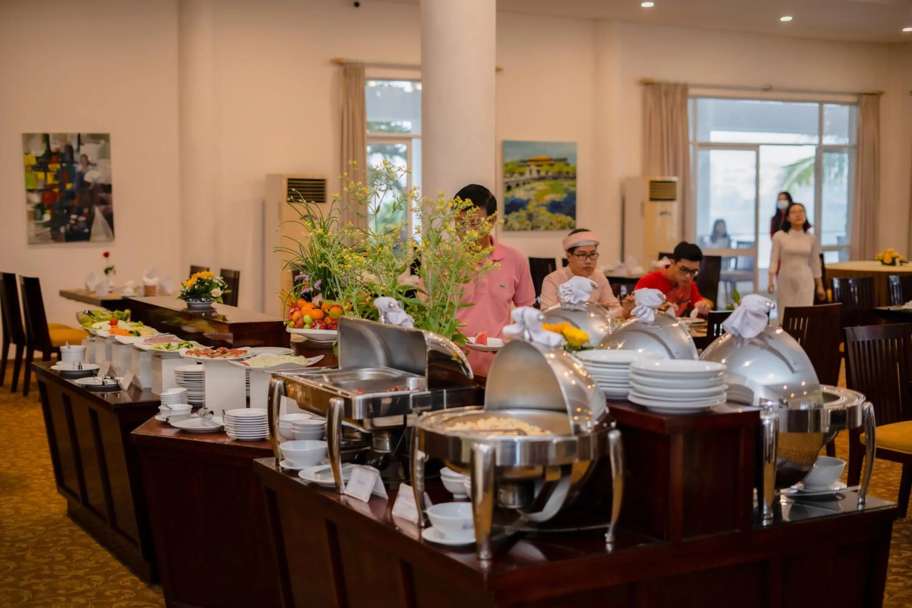 Breakfast in Century Riverside Hotel Hue