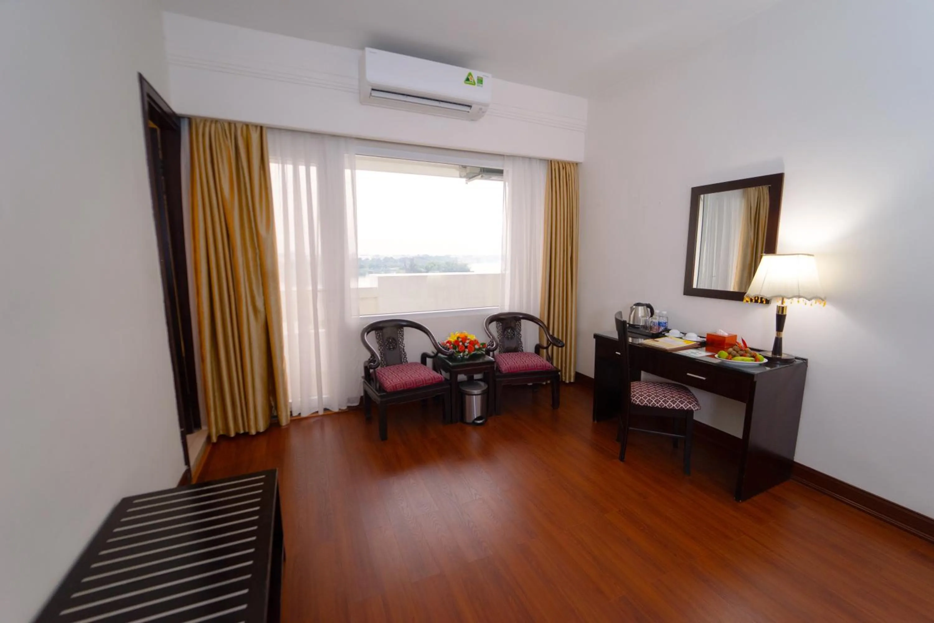 Seating area in Century Riverside Hotel Hue