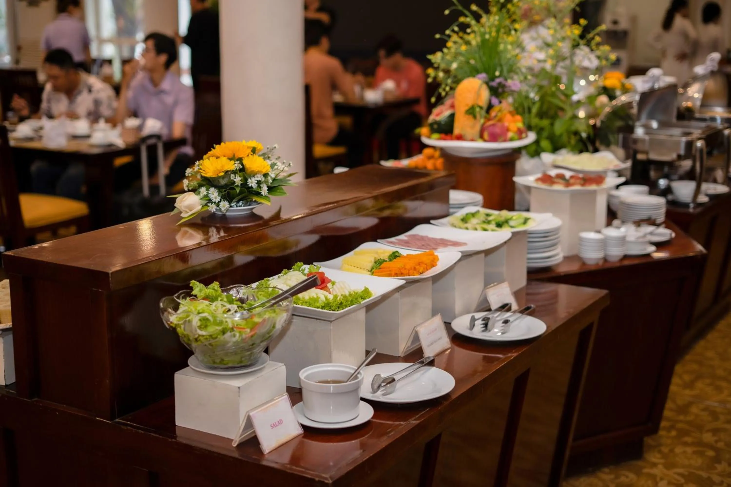 Buffet breakfast in Century Riverside Hotel Hue