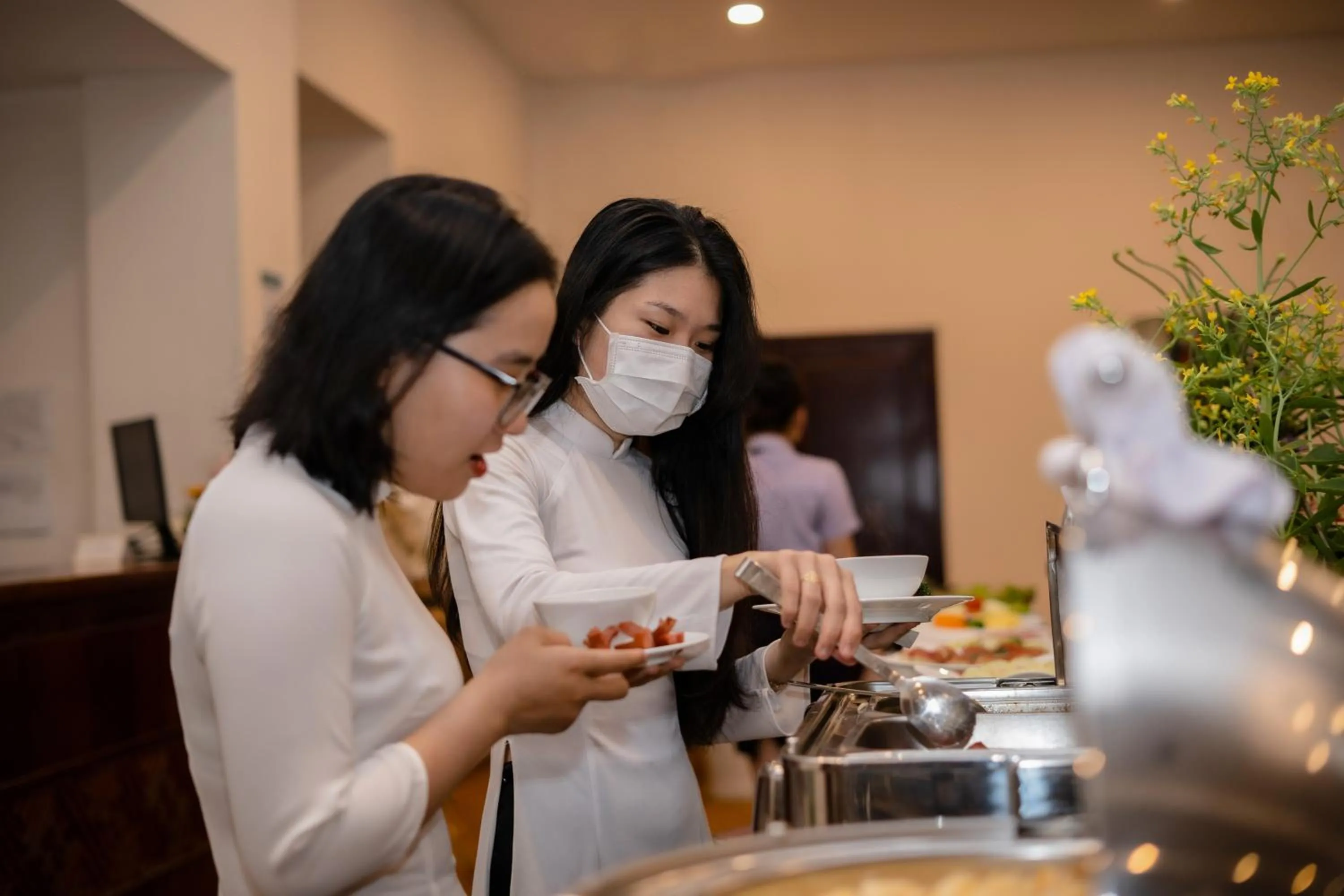 Breakfast in Century Riverside Hotel Hue
