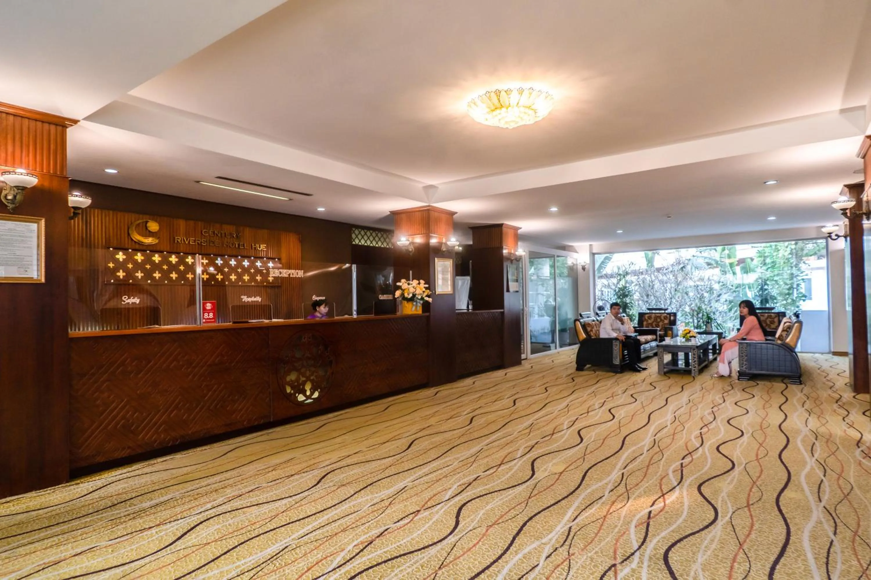 Lobby or reception in Century Riverside Hotel Hue