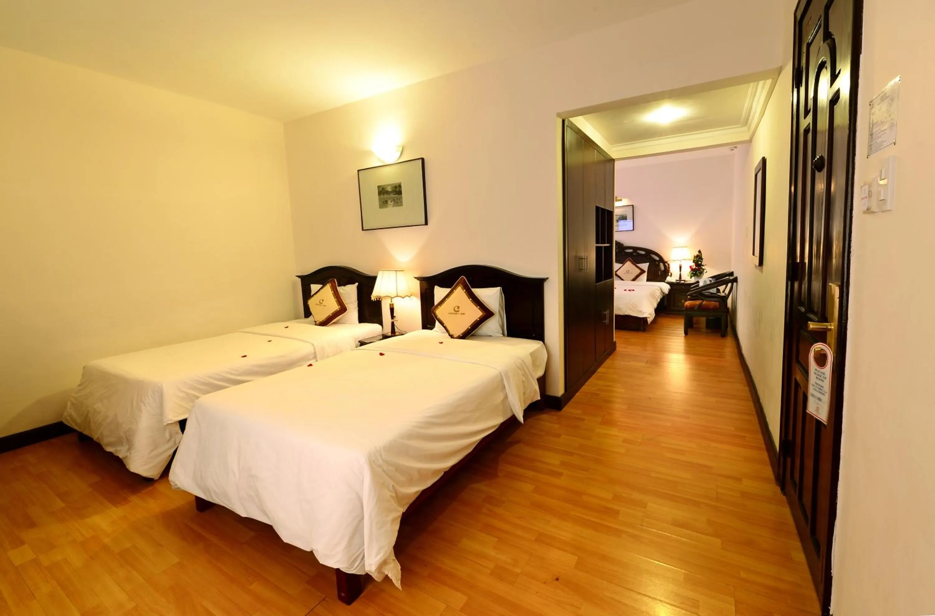 Bedroom, Bed in Century Riverside Hotel Hue