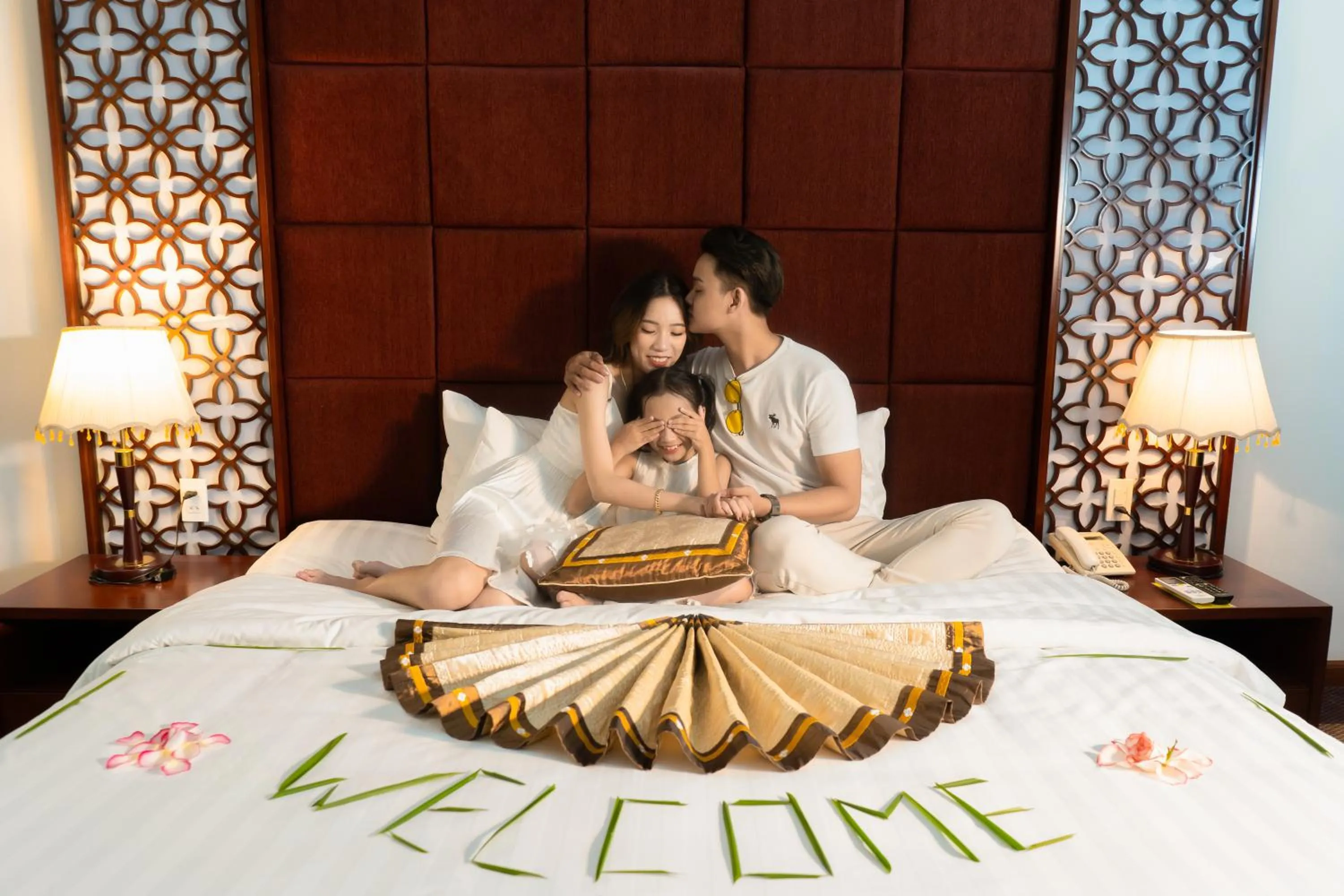 People, Bed in Century Riverside Hotel Hue