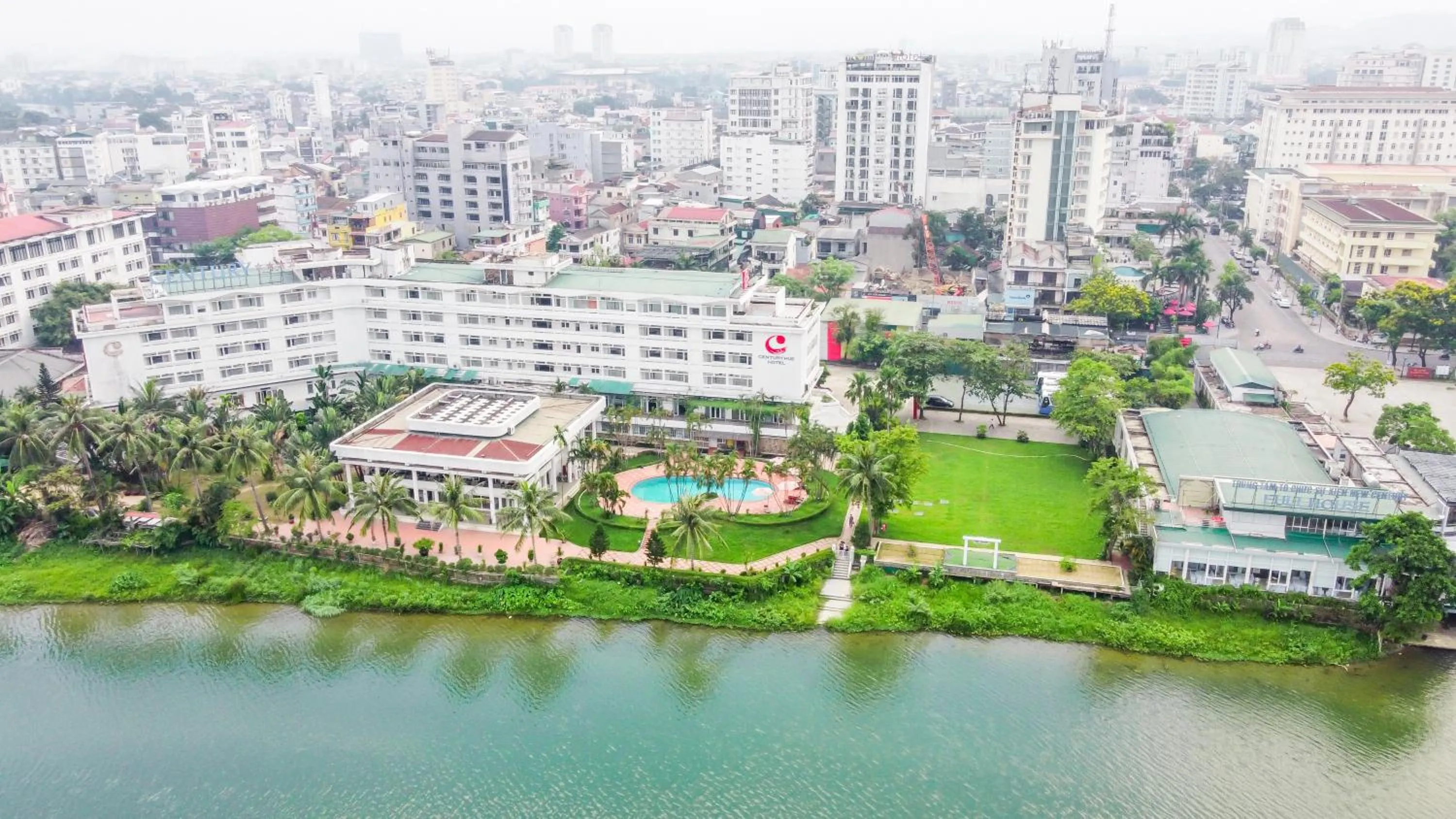 Bird's eye view in Century Riverside Hotel Hue