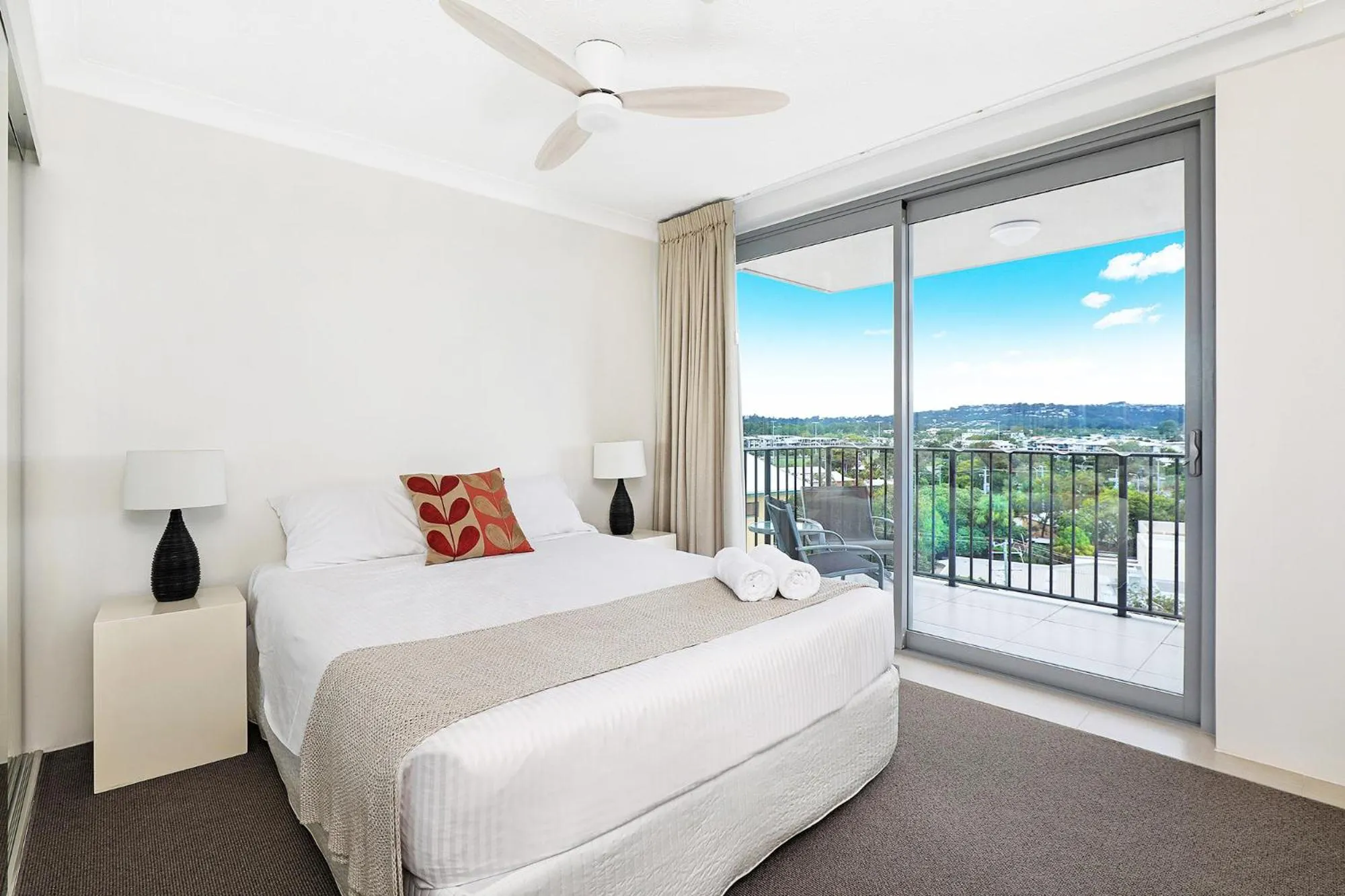 Bed in Majorca Isle Beachside Resort