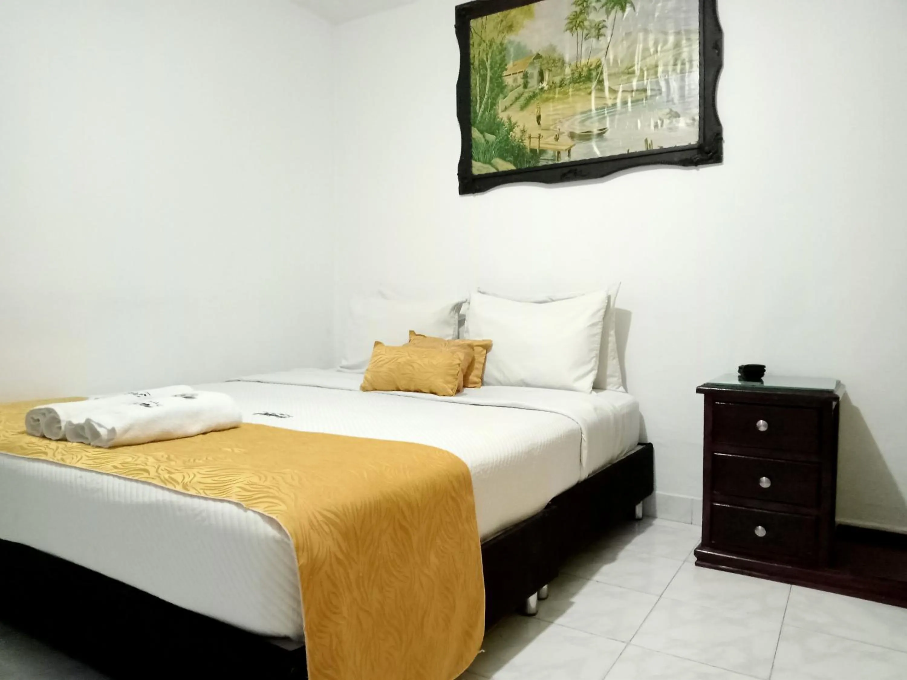 Bed in Hotel Casa Nini