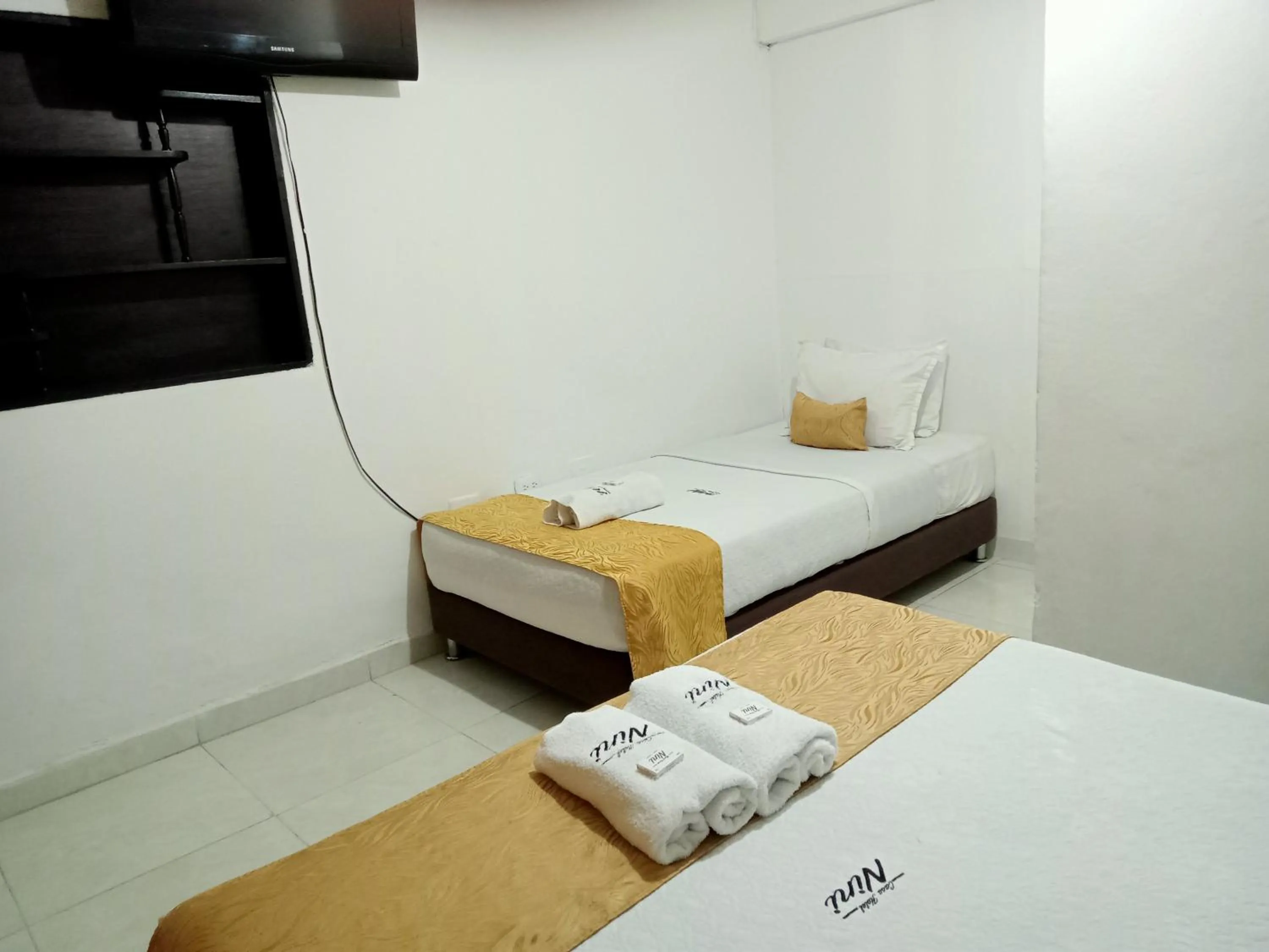 Bed in Hotel Casa Nini