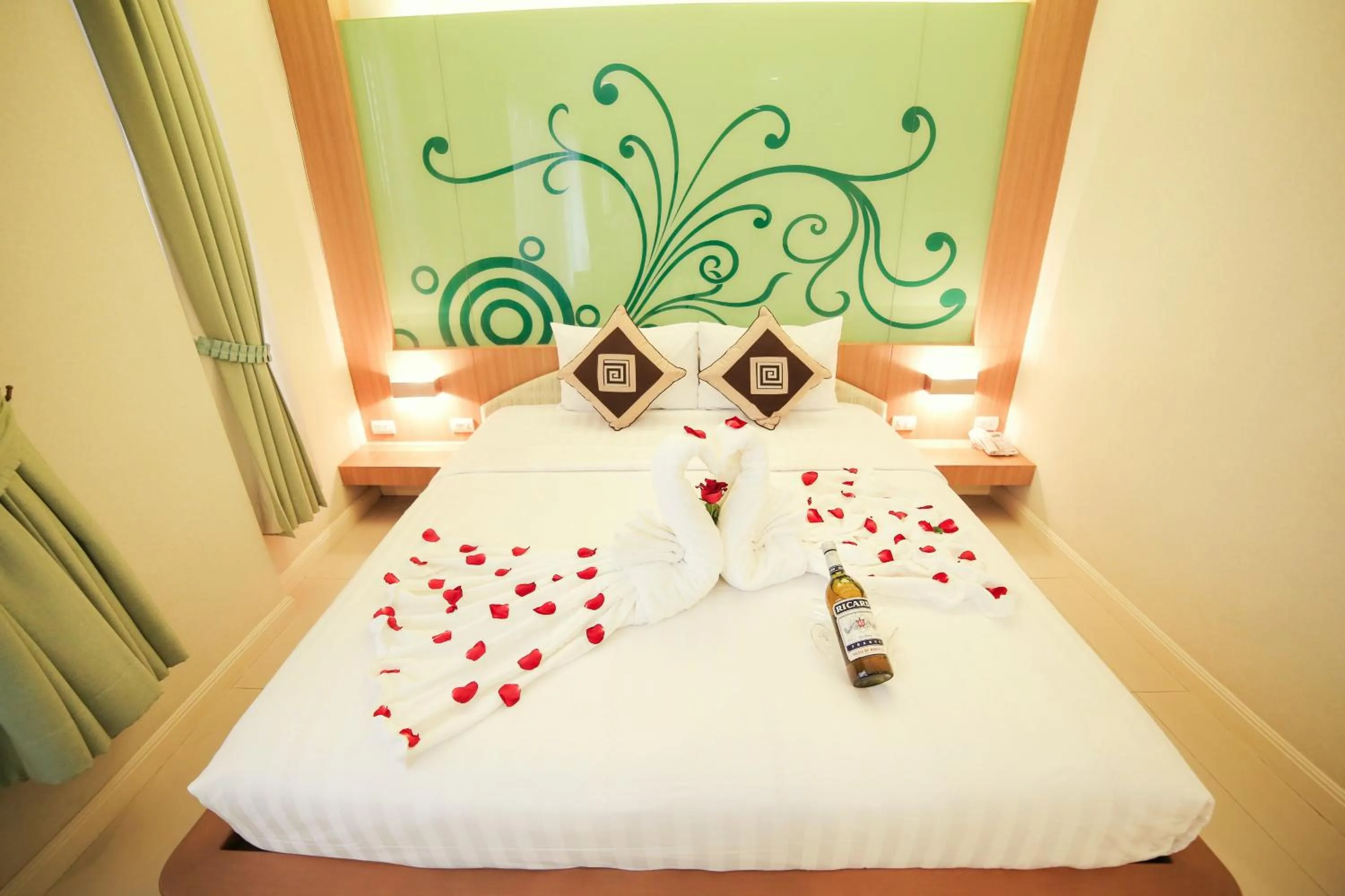 Photo of the whole room, Bed in Lanexang Princess Hotel