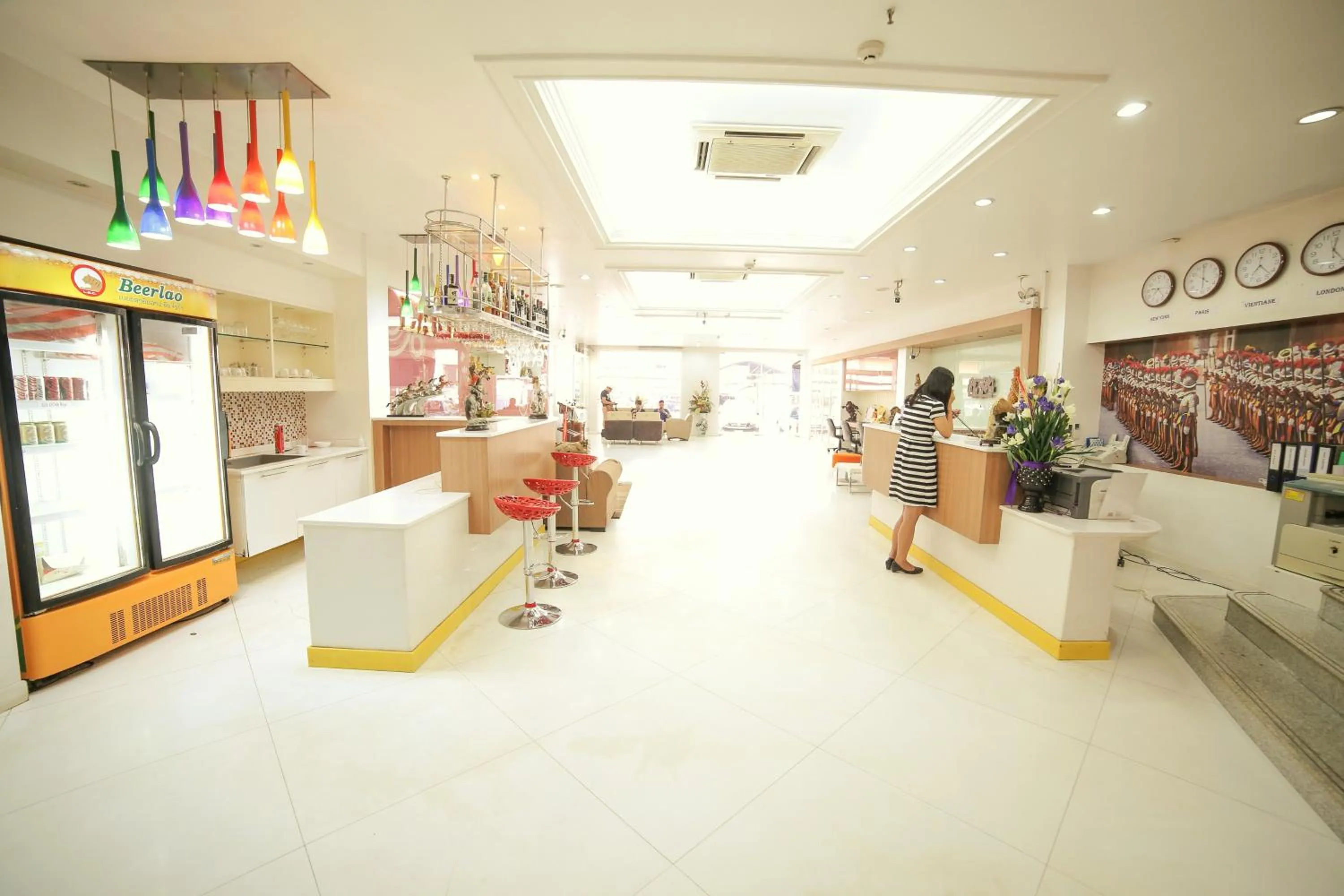 Staff in Lanexang Princess Hotel