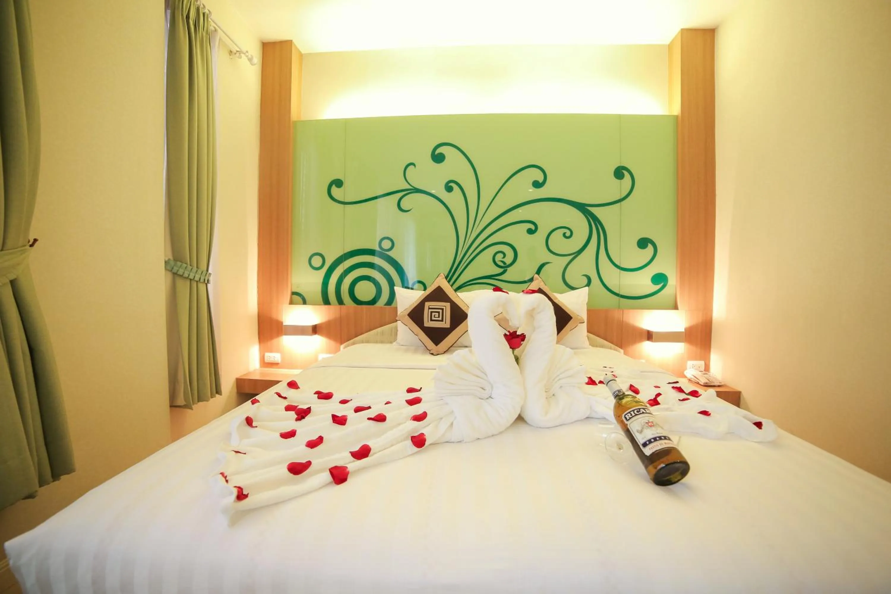 Photo of the whole room, Bed in Lanexang Princess Hotel