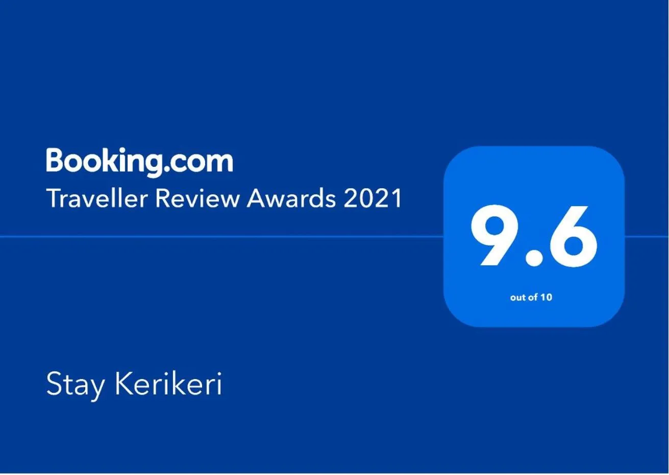 Certificate/Award in Stay Kerikeri