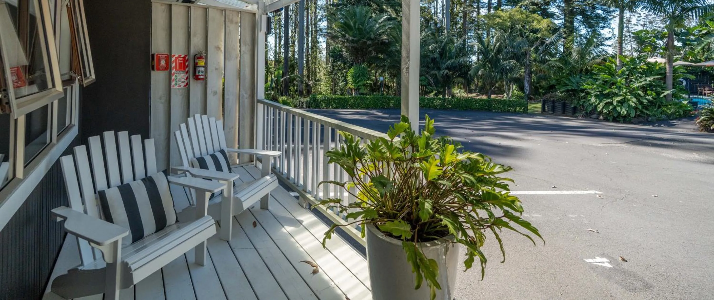 Garden view in Stay Kerikeri