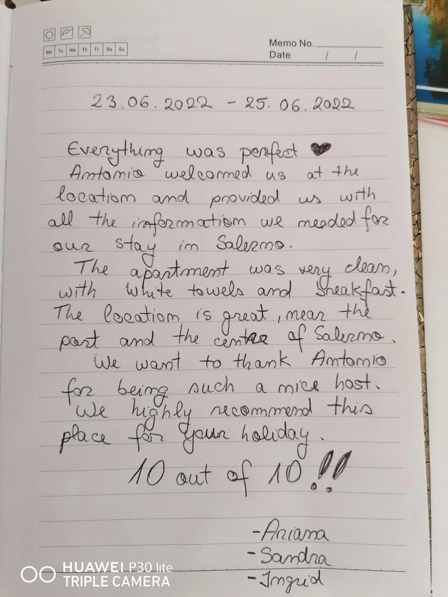 Certificate/Award in Bed And Salerno - Largo Campo - Appartamento