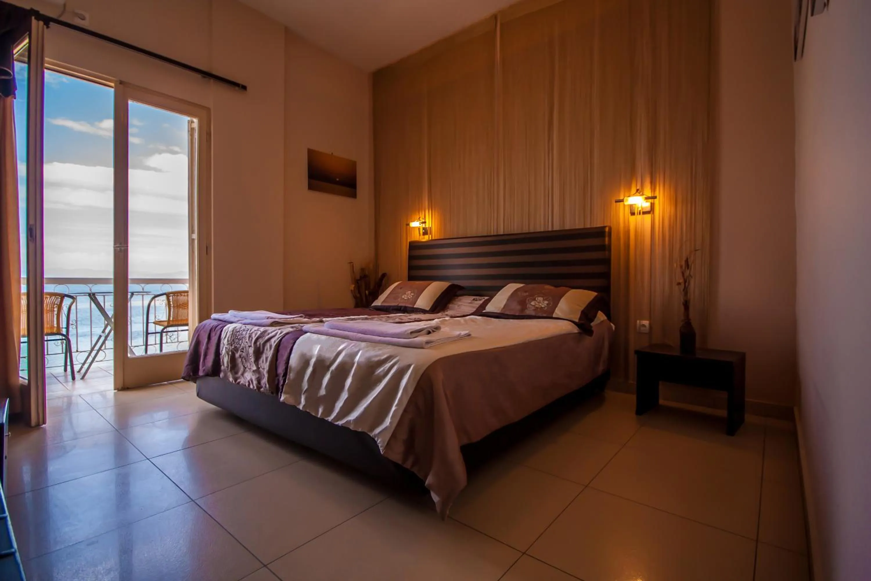 Sea view, Bed in Plaza