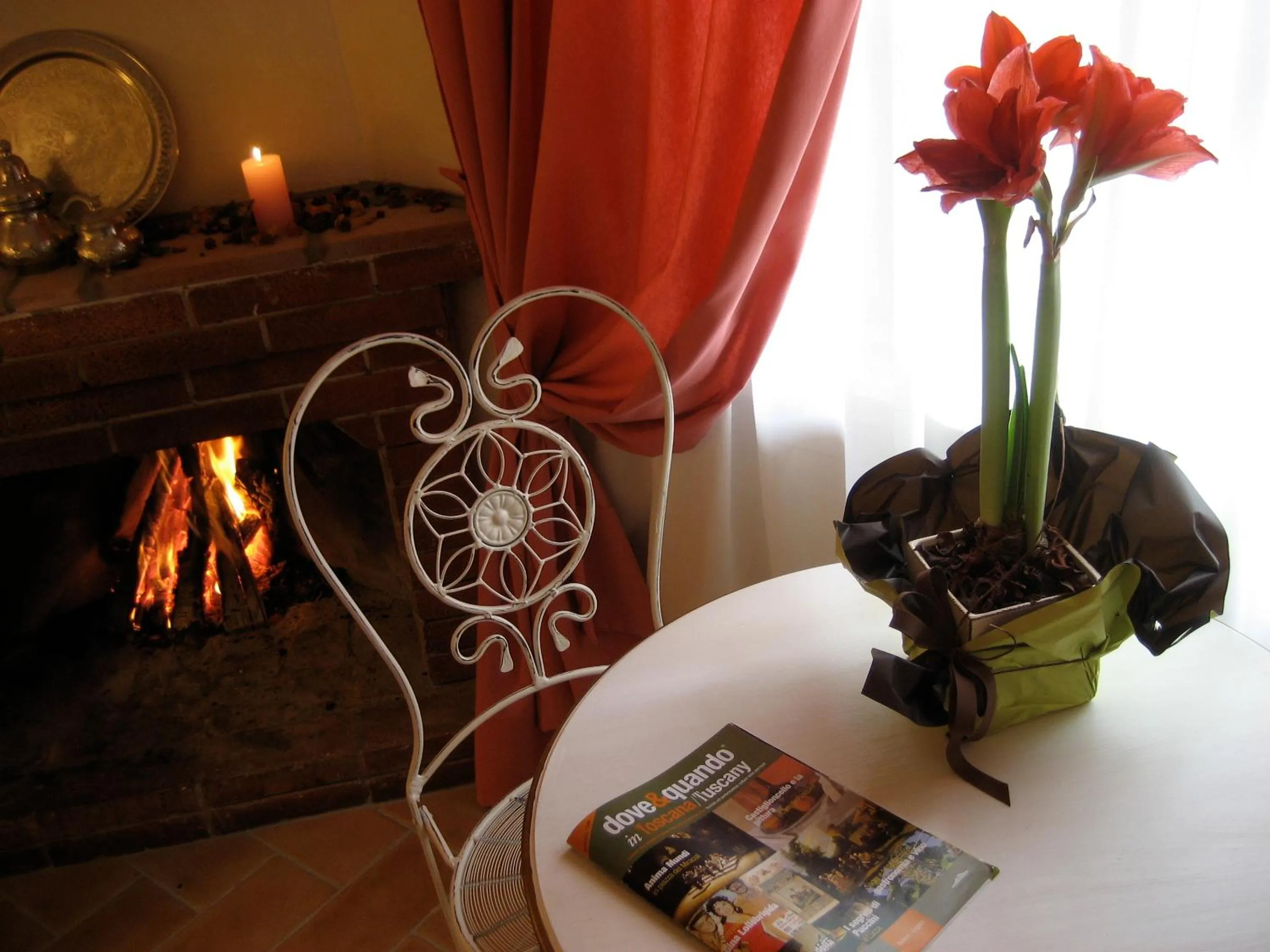 Decorative detail in B&B Il Moscondoro