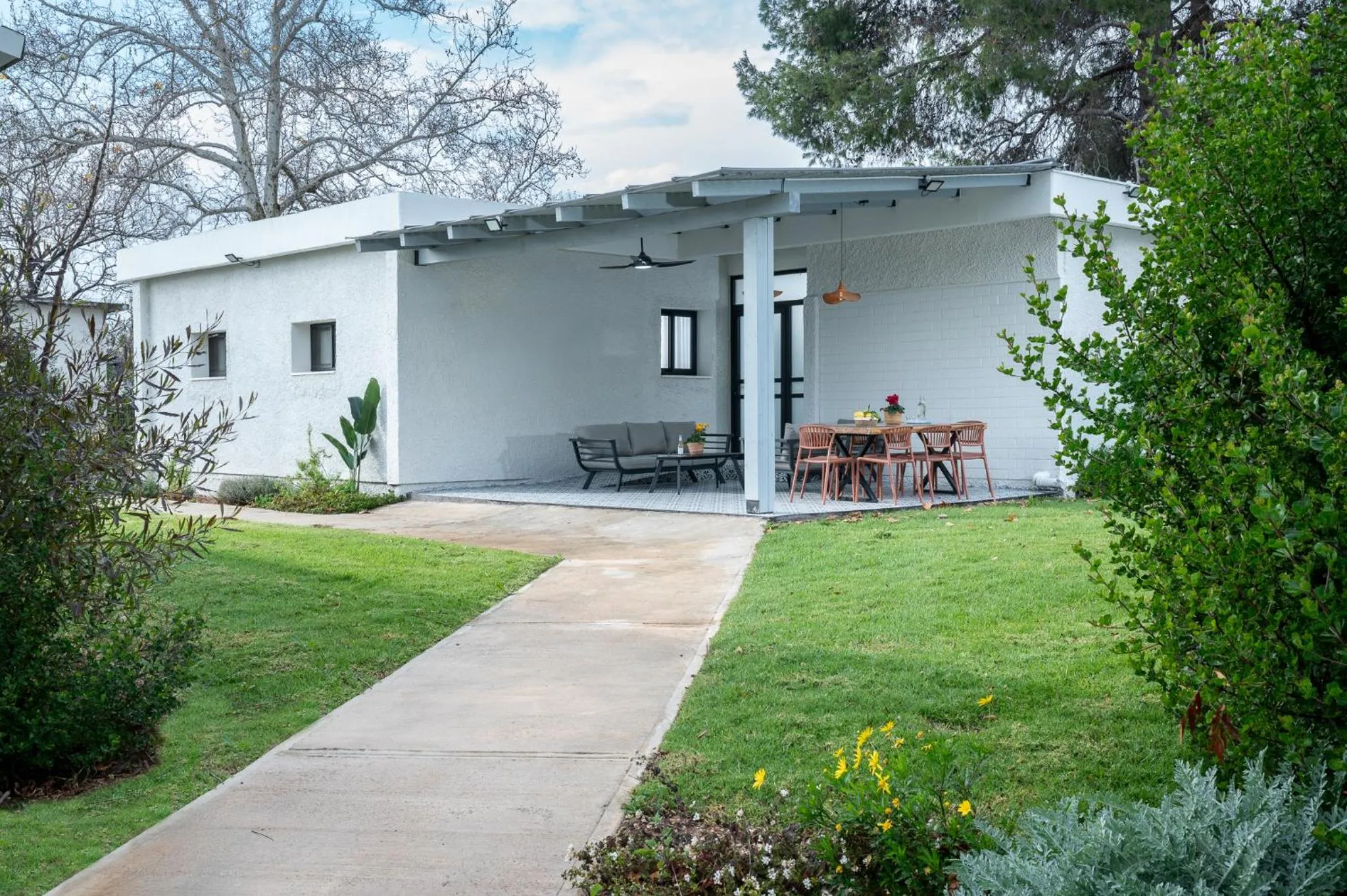 Property building in Erettz Dafna Travel Hotel