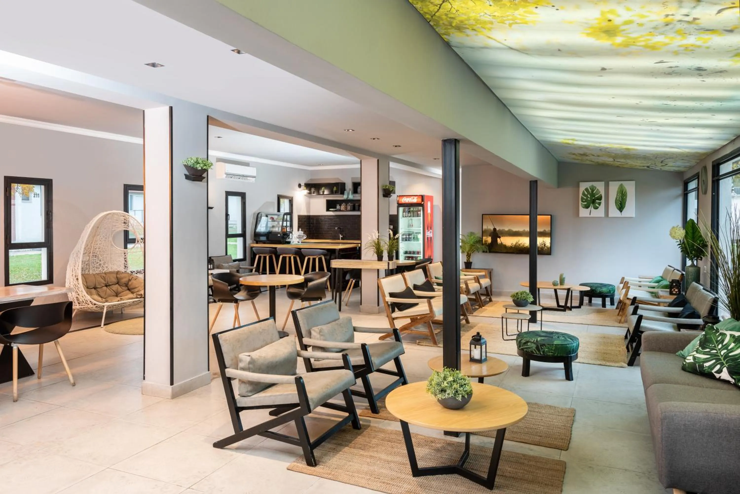 Lobby or reception in Erettz Dafna Travel Hotel