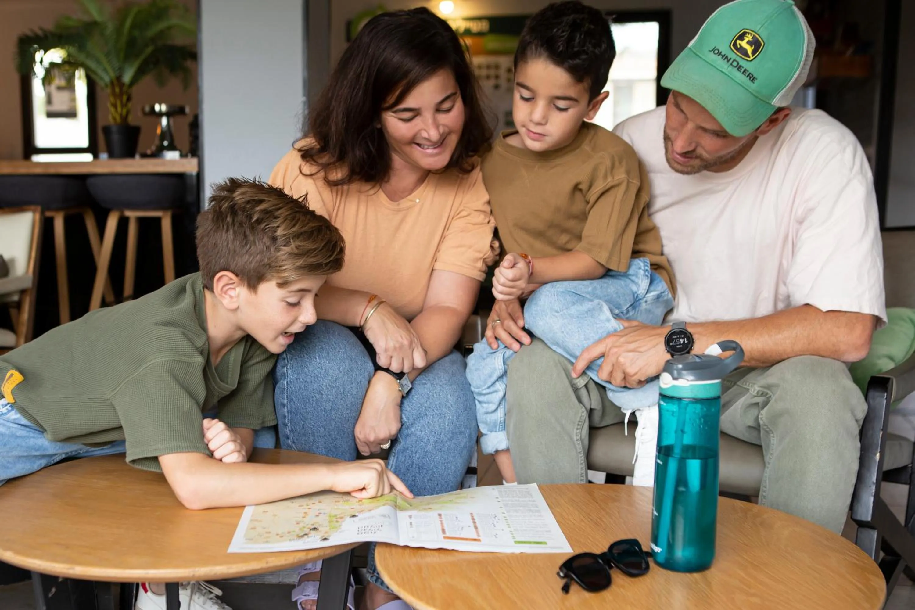 children in Erettz Dafna Travel Hotel