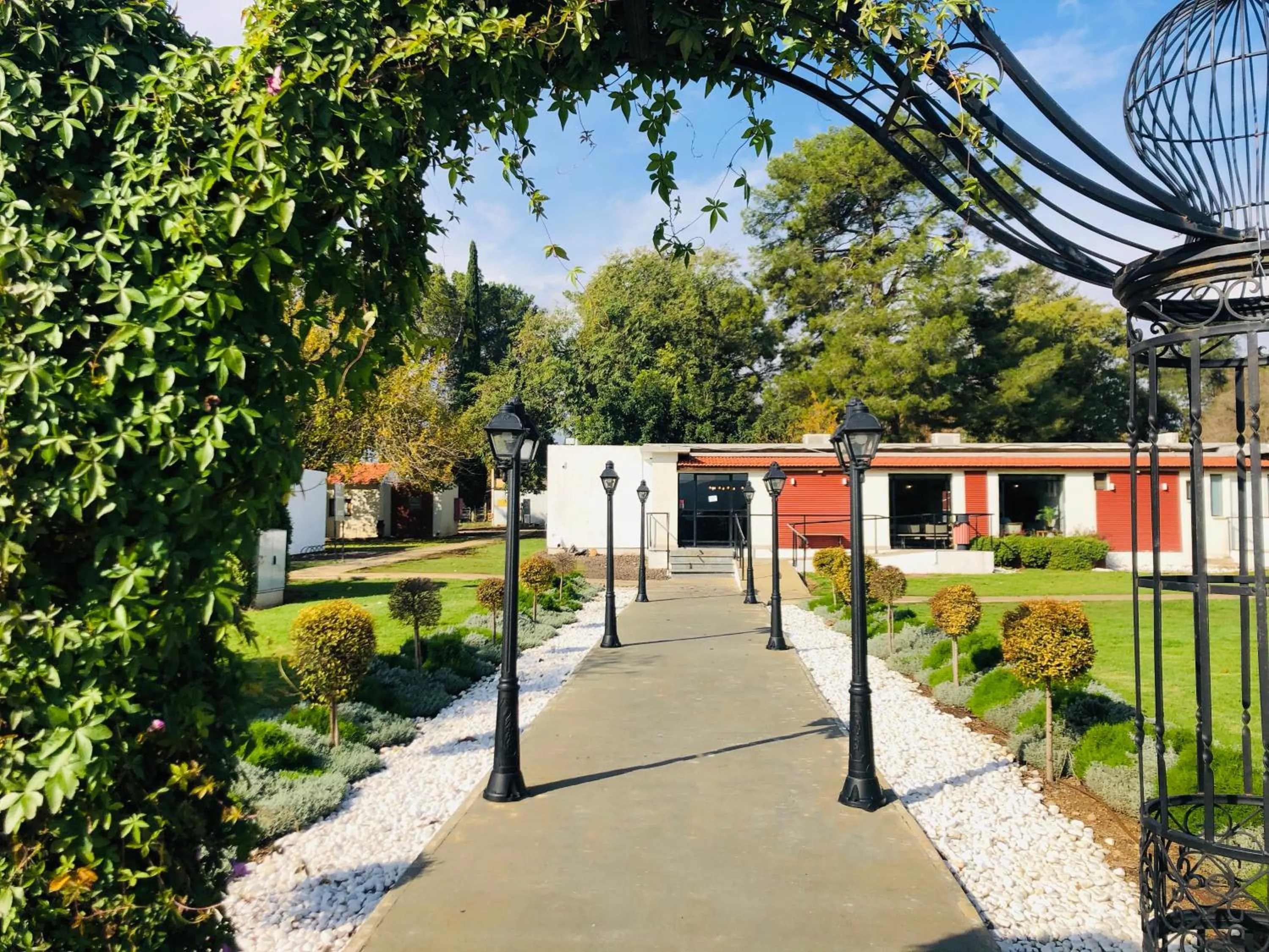 Facade/entrance in Erettz Dafna Travel Hotel