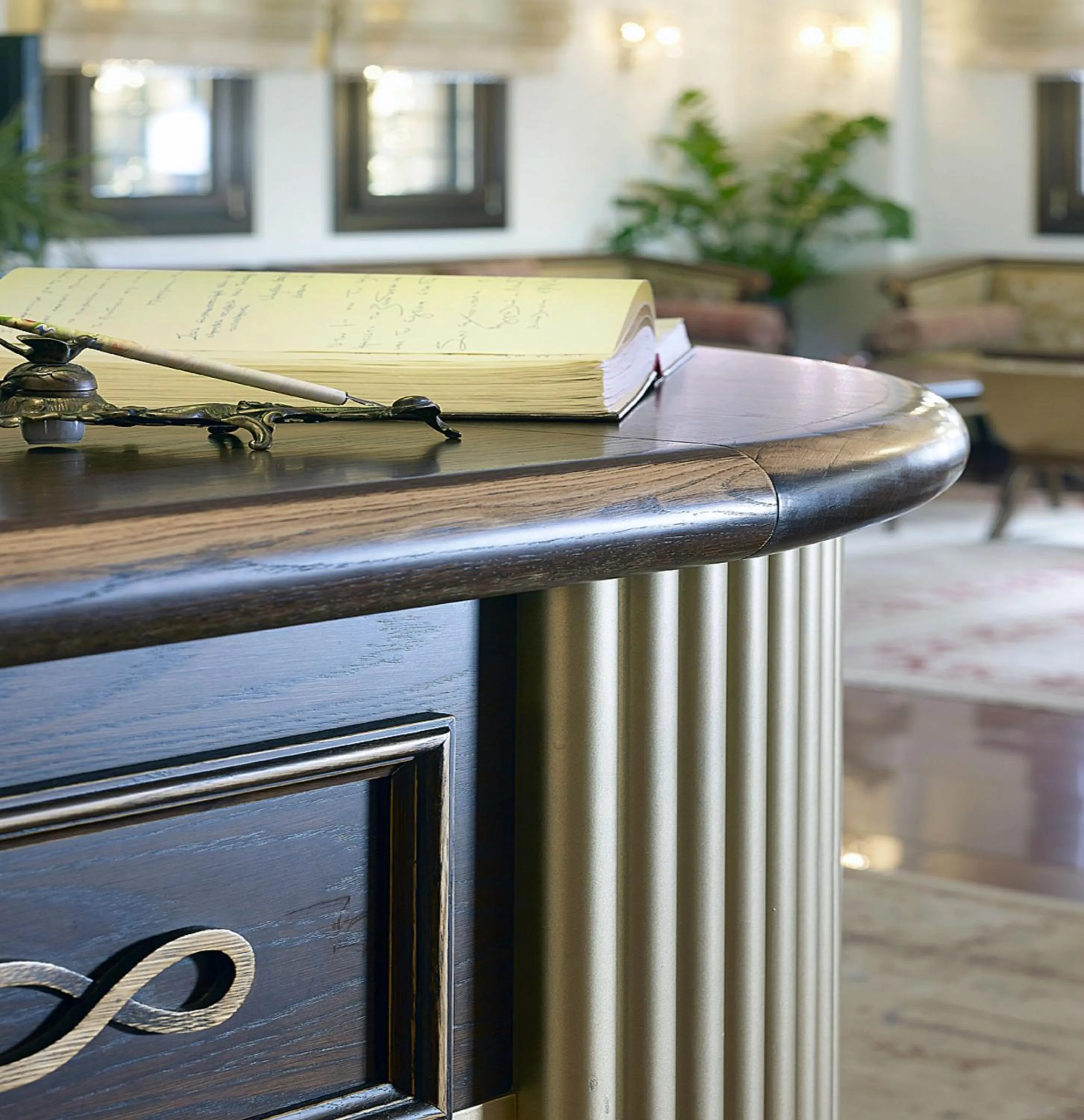 Lobby or reception in Stevalia Hotel & Spa