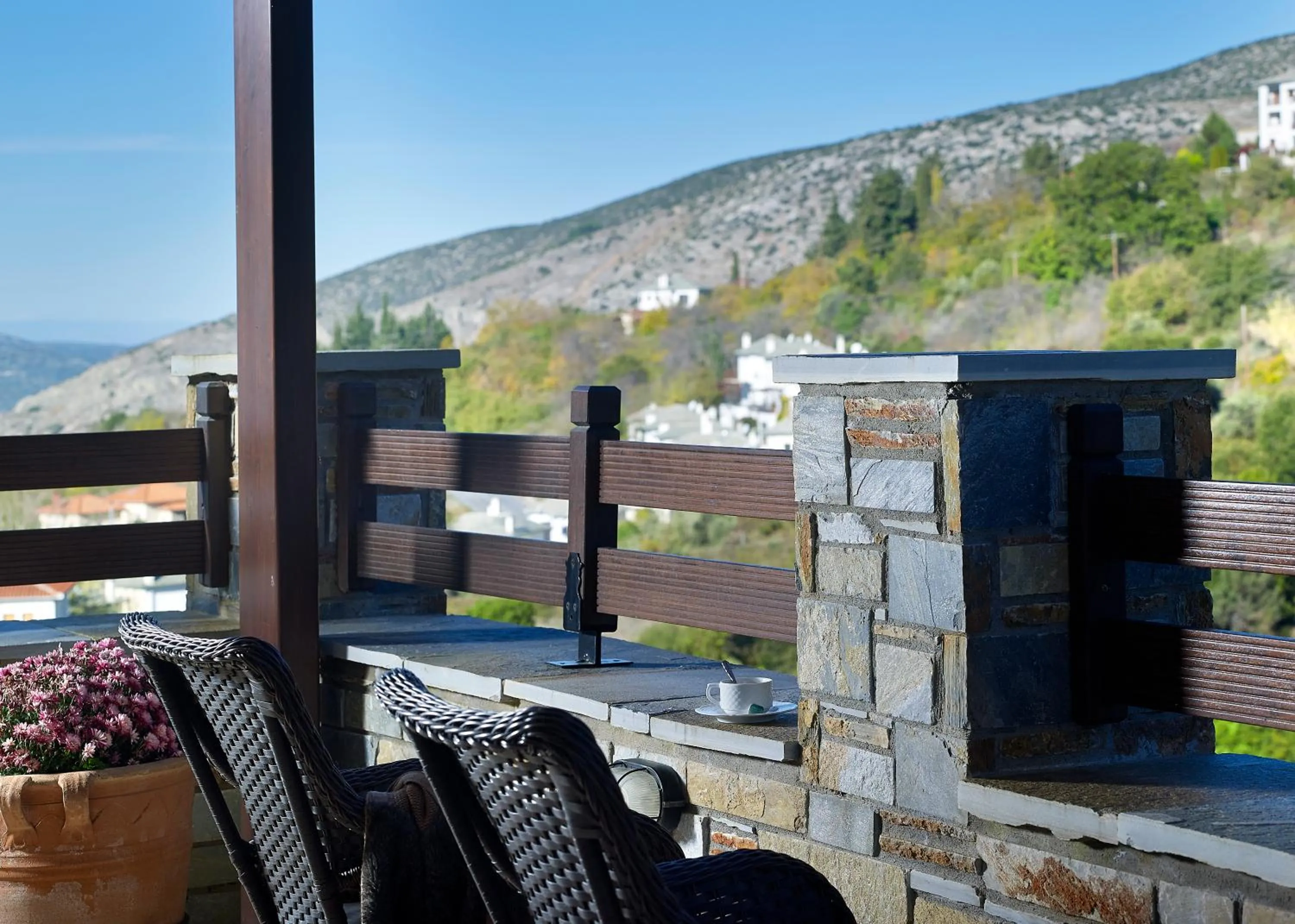 Balcony/Terrace in Stevalia Hotel & Spa