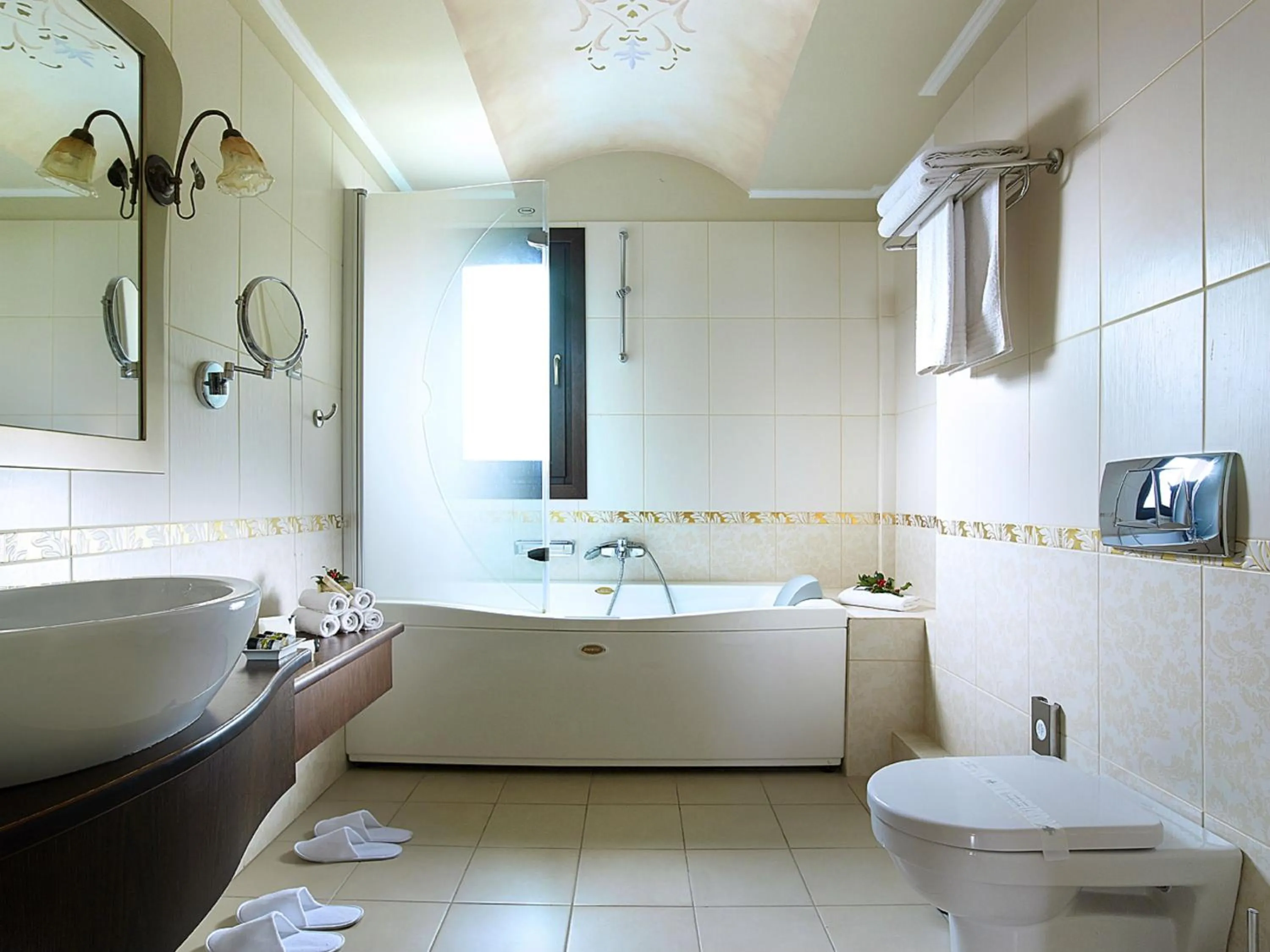 Bathroom in Stevalia Hotel & Spa