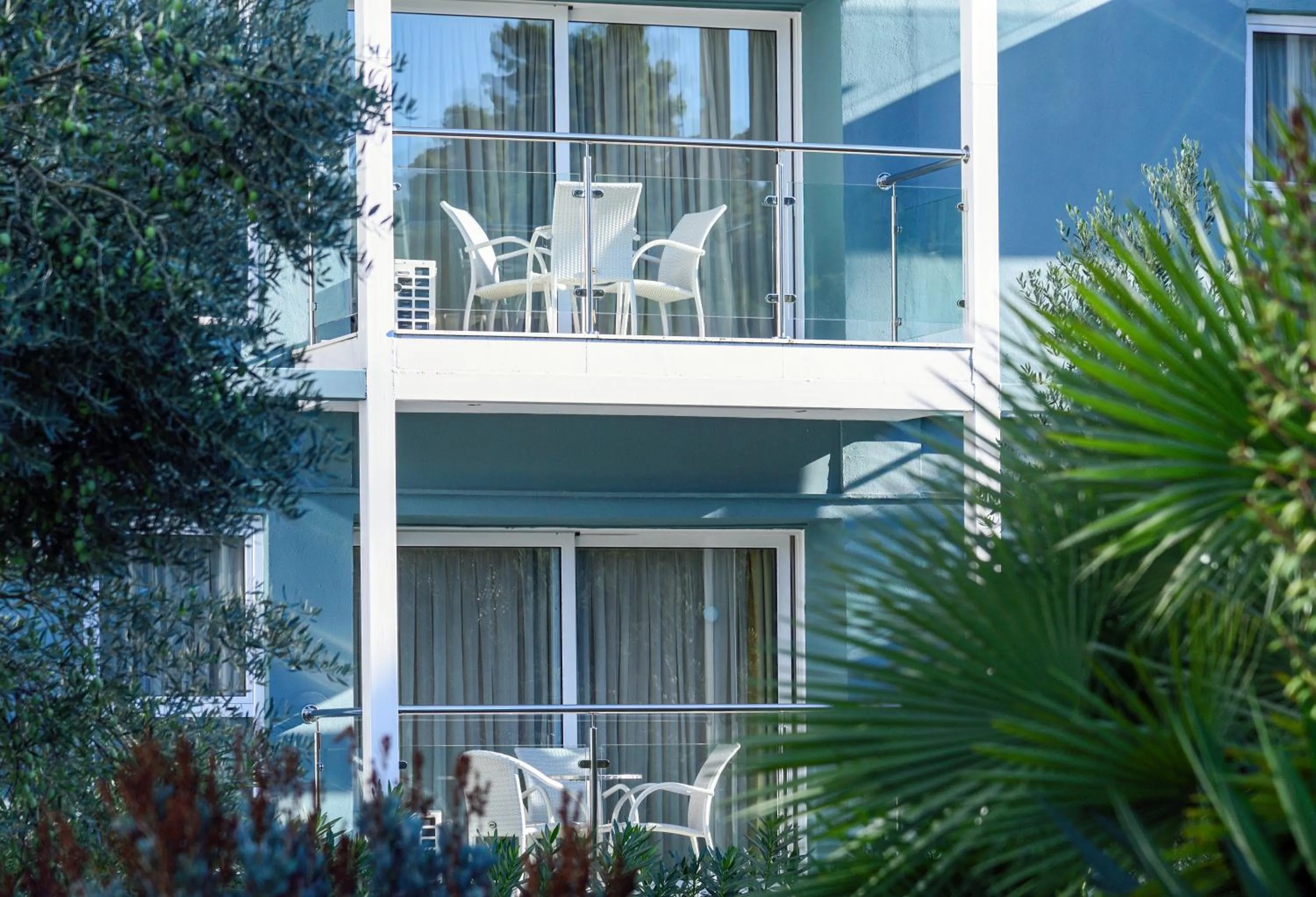 Balcony/Terrace in Mendi Hotel