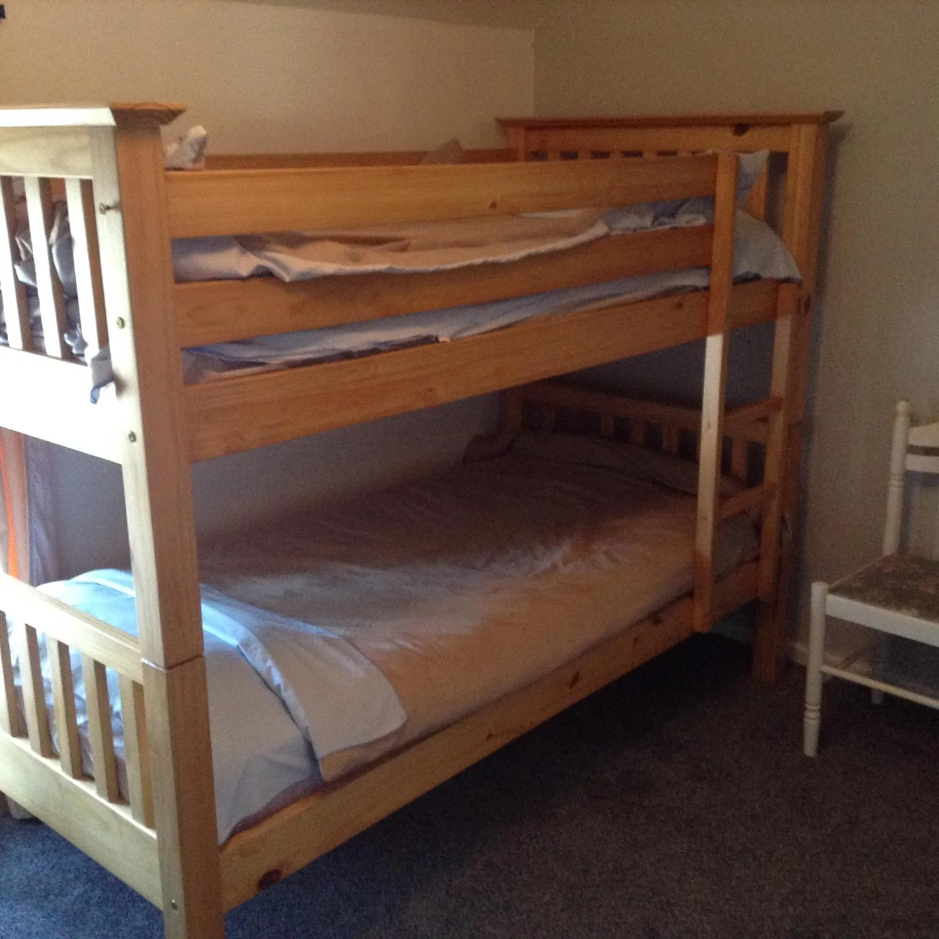 bunk bed, Bed in Pantyrathro International Hostel
