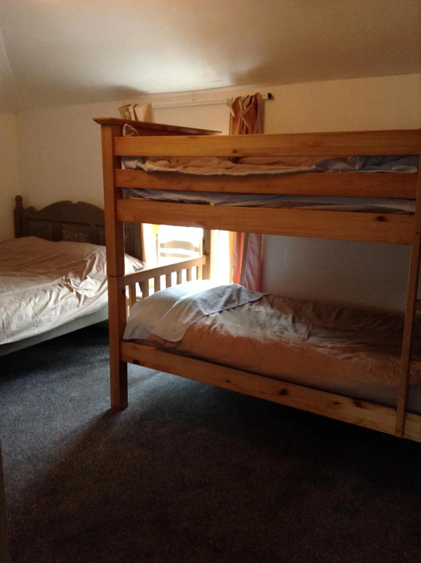 bunk bed, Bed in Pantyrathro International Hostel