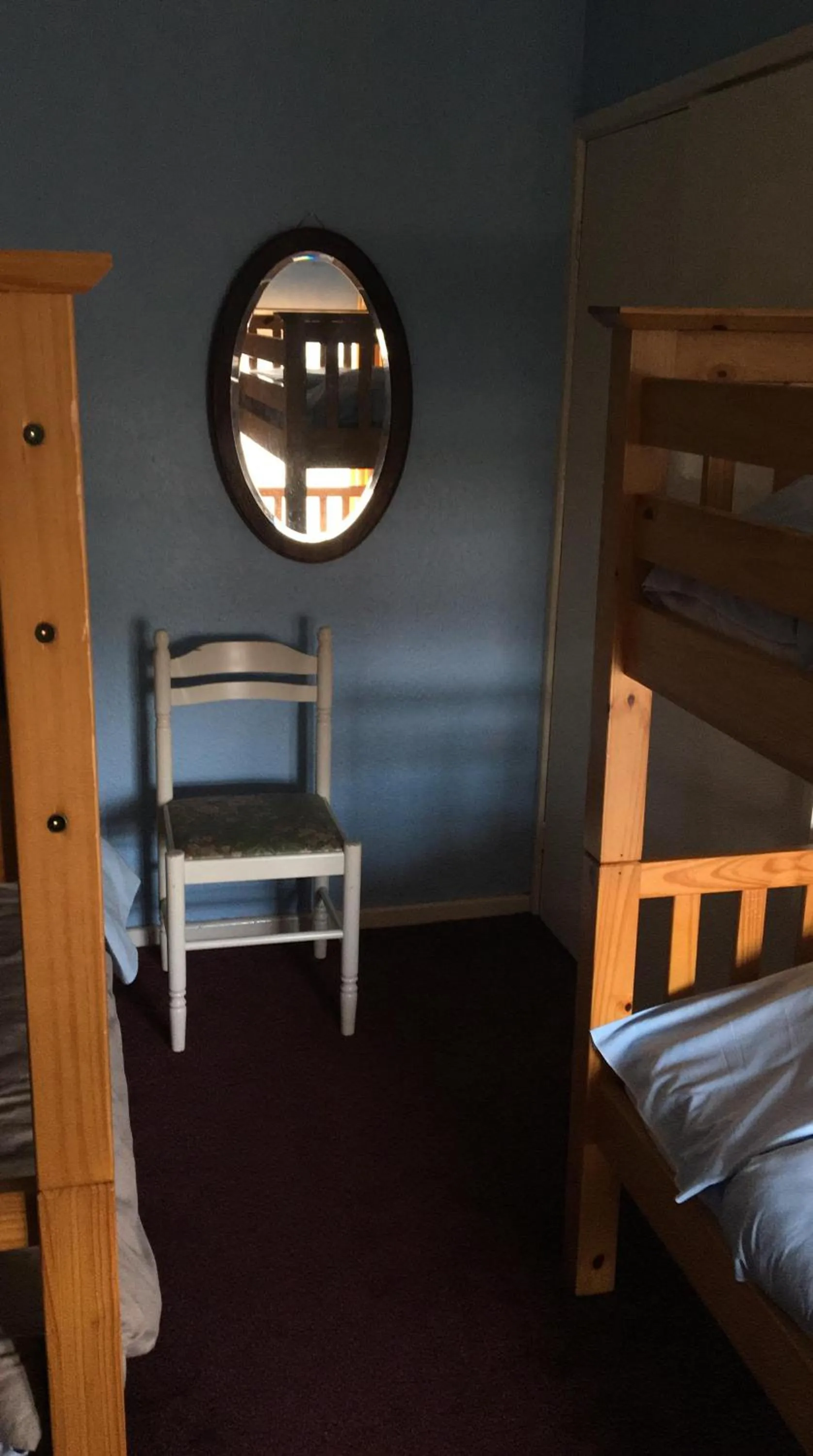 bunk bed, Bed in Pantyrathro International Hostel