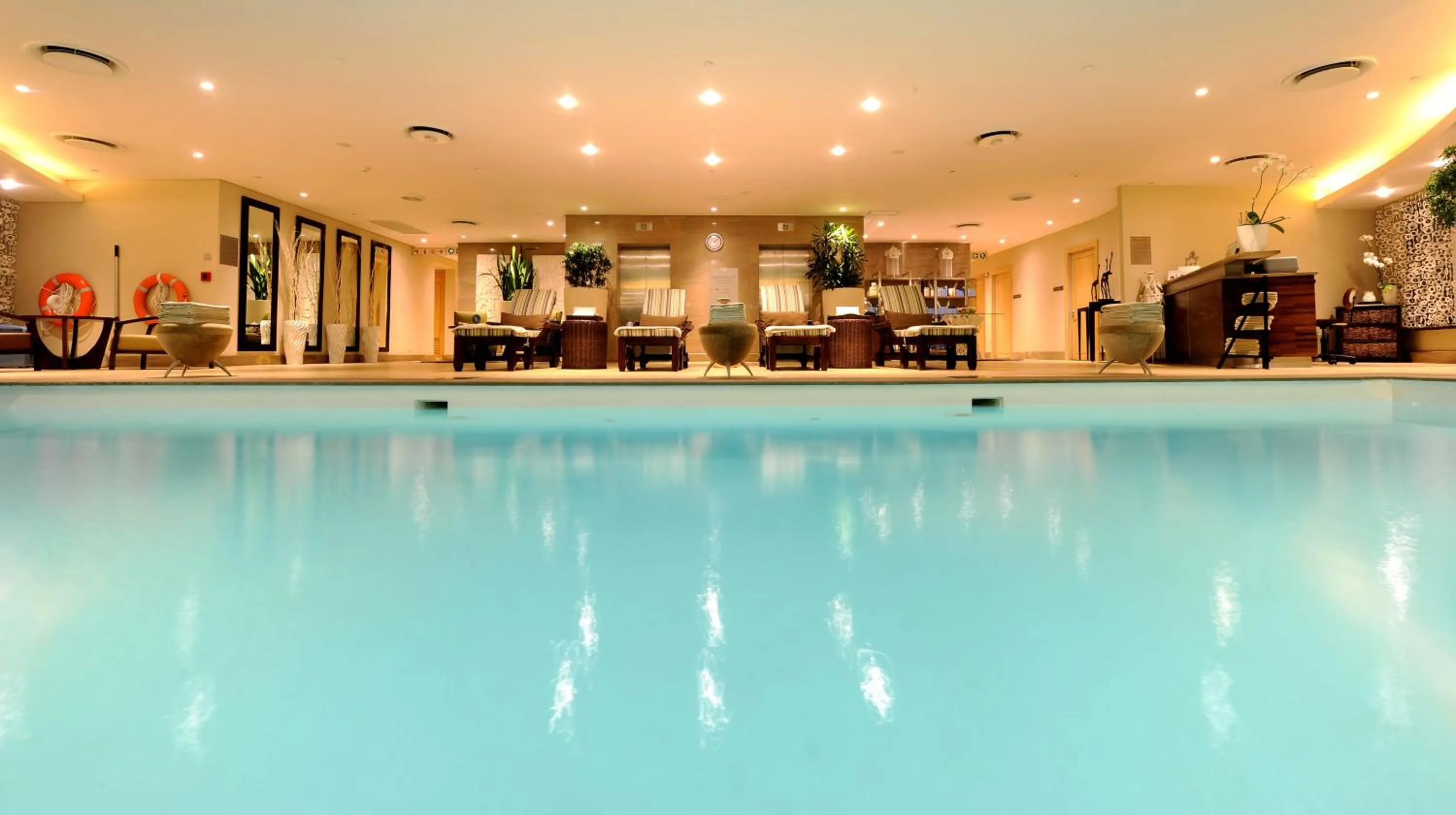 Swimming pool in InterContinental Johannesburg OR Tambo Airport Hotel by IHG