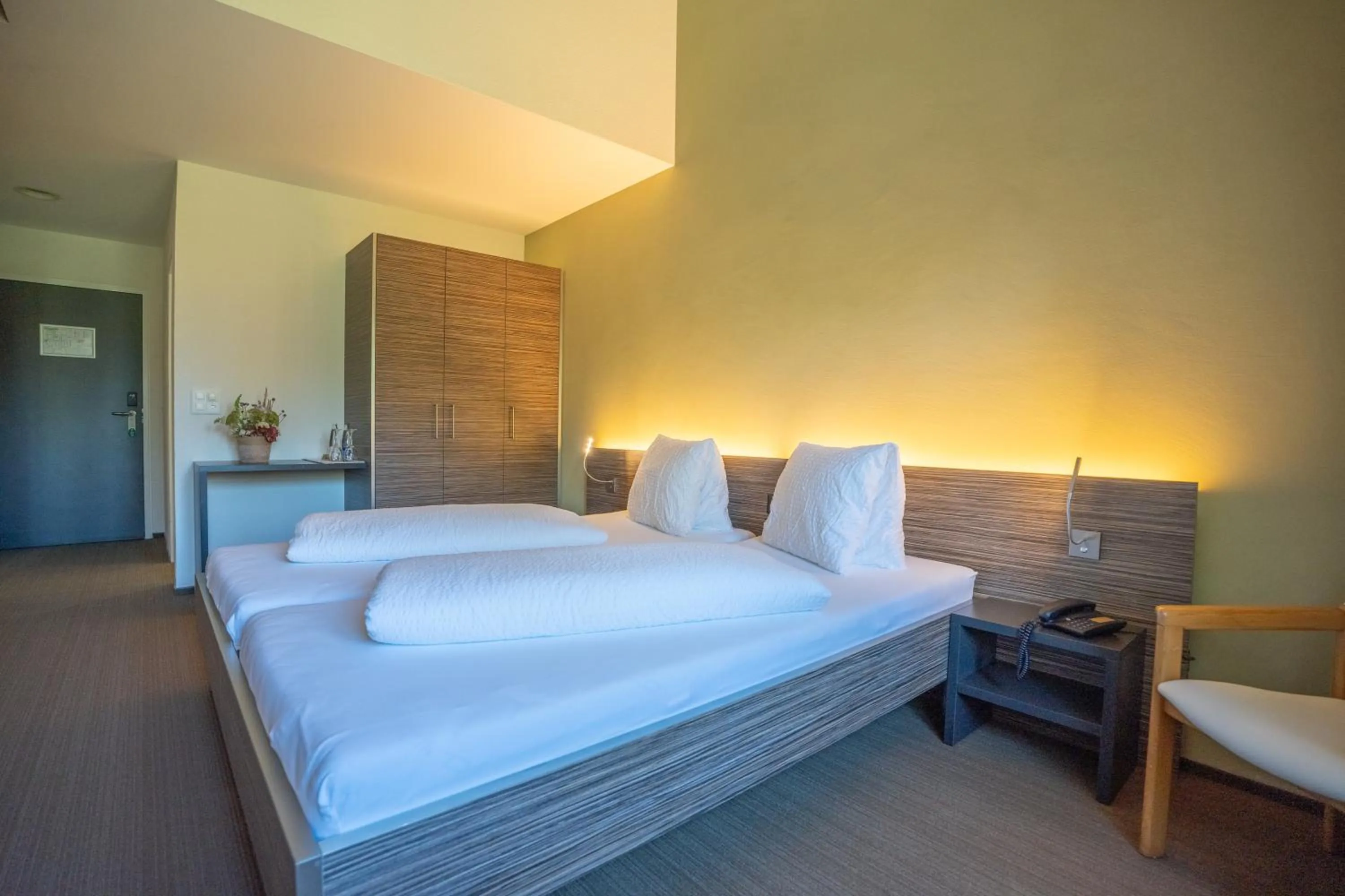 Photo of the whole room, Bed in Hotel Restaurant Seegarten