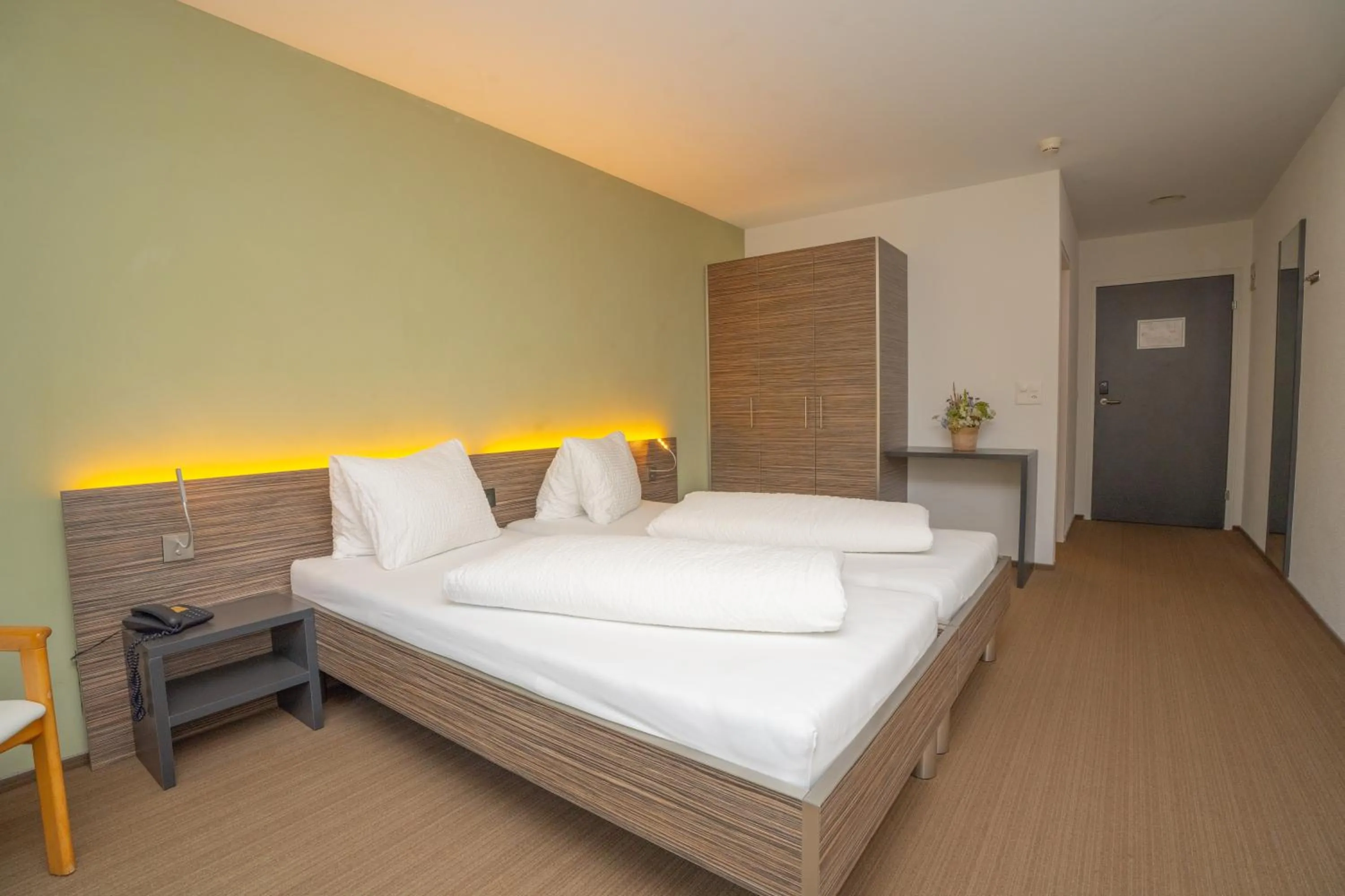 Photo of the whole room, Bed in Hotel Restaurant Seegarten