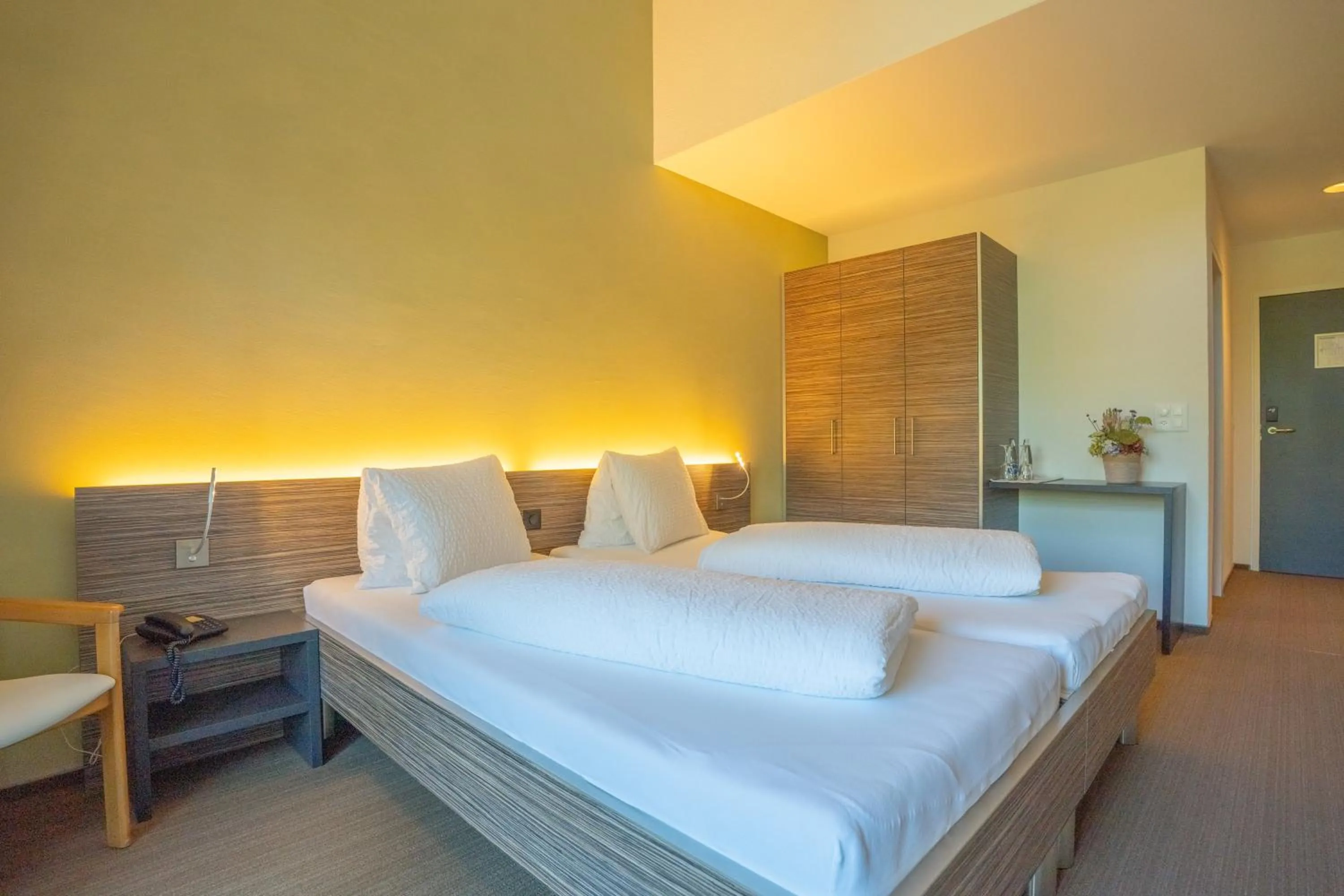 Photo of the whole room, Bed in Hotel Restaurant Seegarten