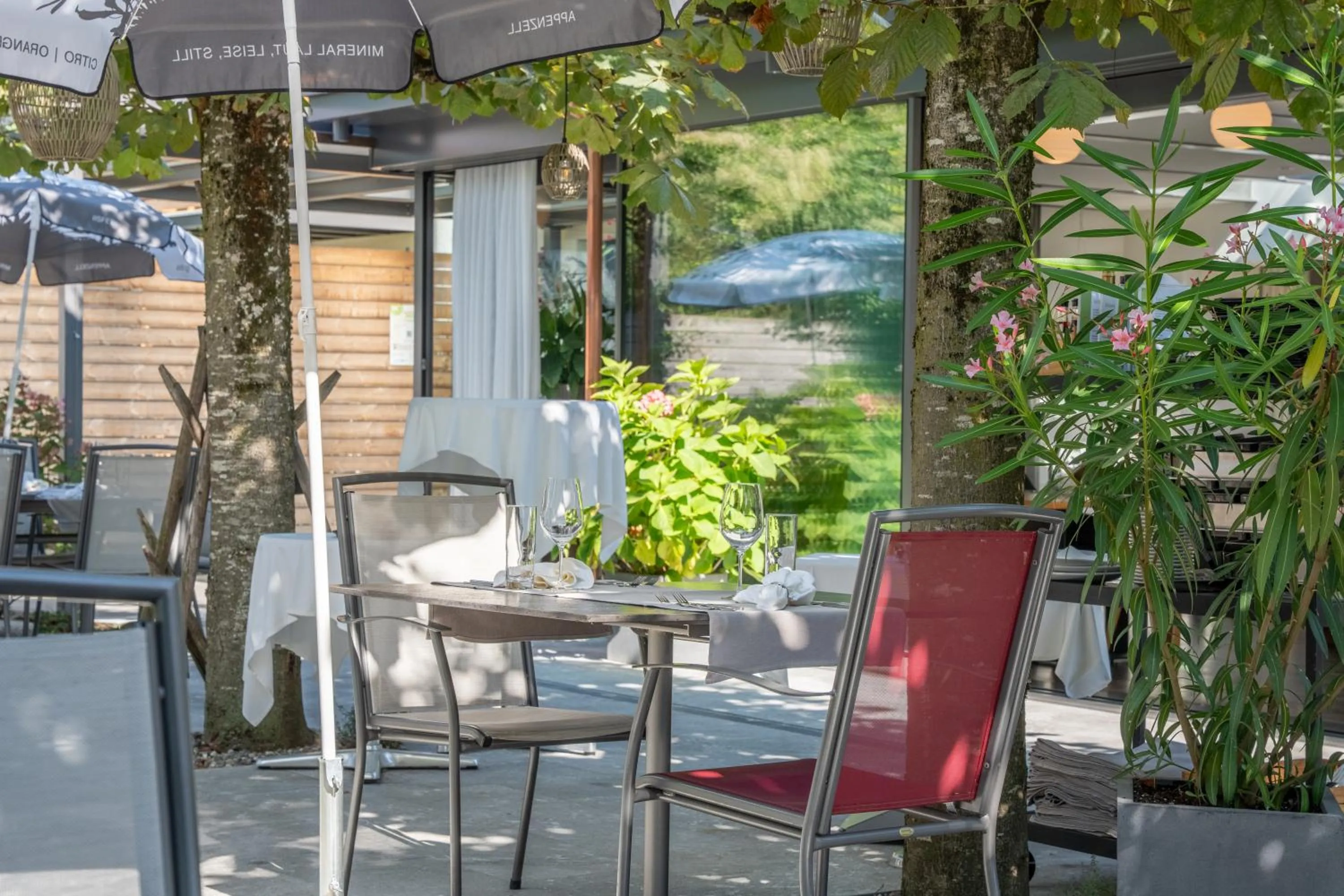 Garden in Hotel Restaurant Seegarten