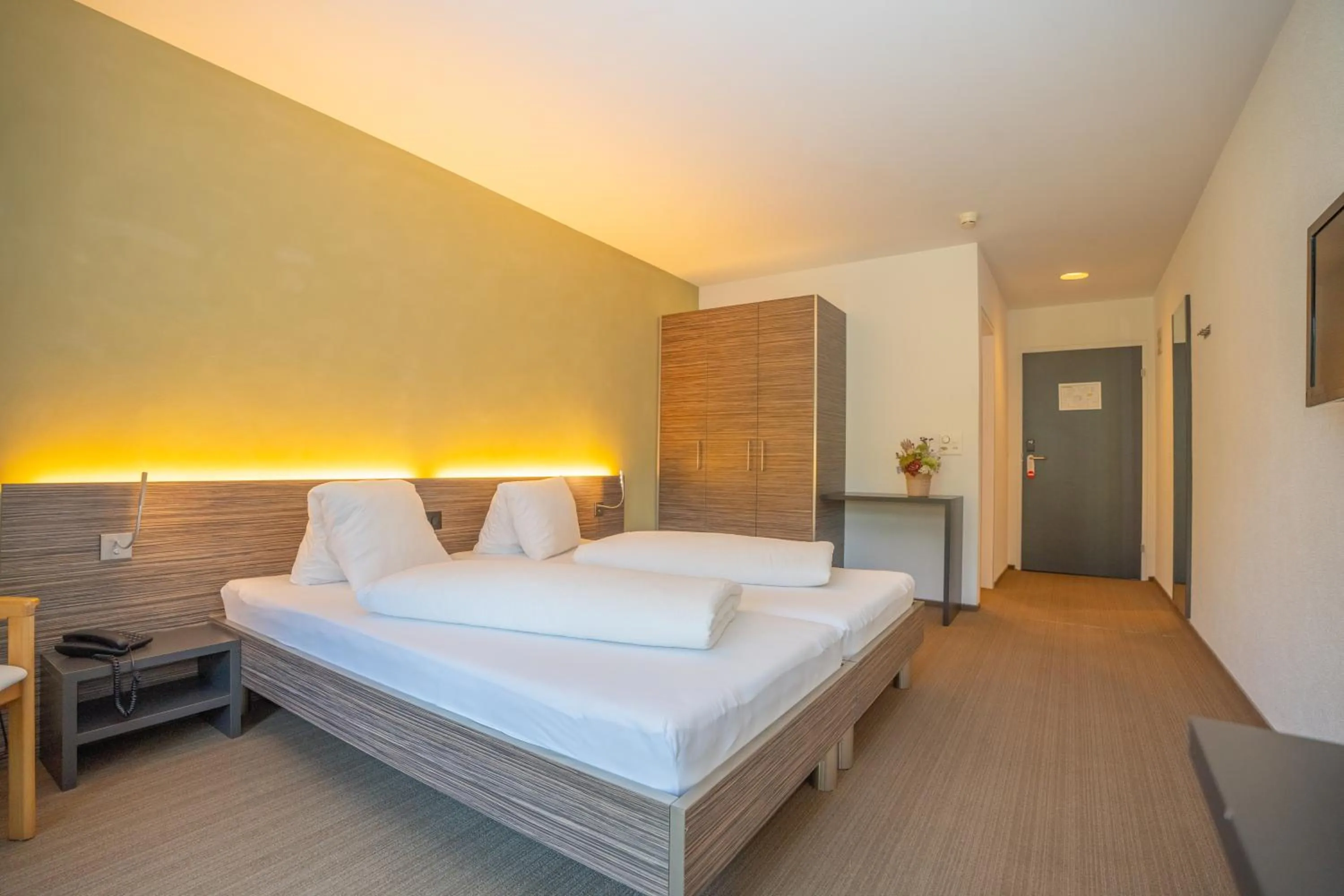 Photo of the whole room, Bed in Hotel Restaurant Seegarten