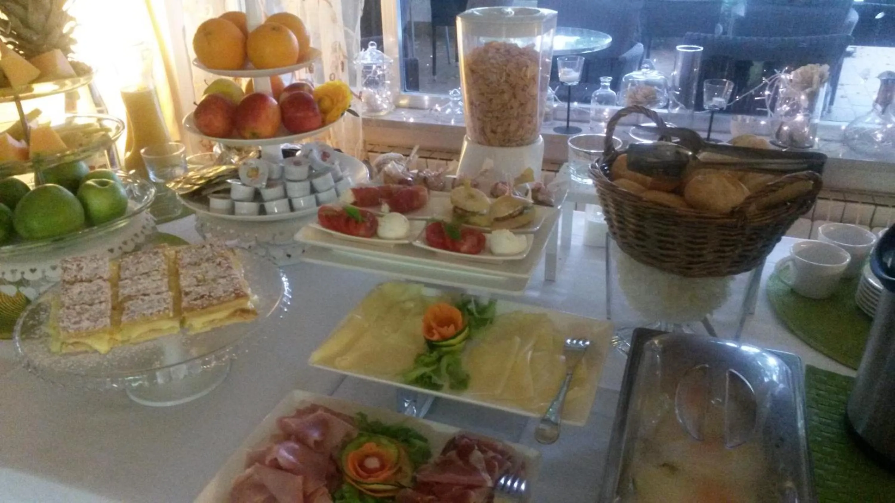 Continental breakfast in Hotel Ristorante Sole