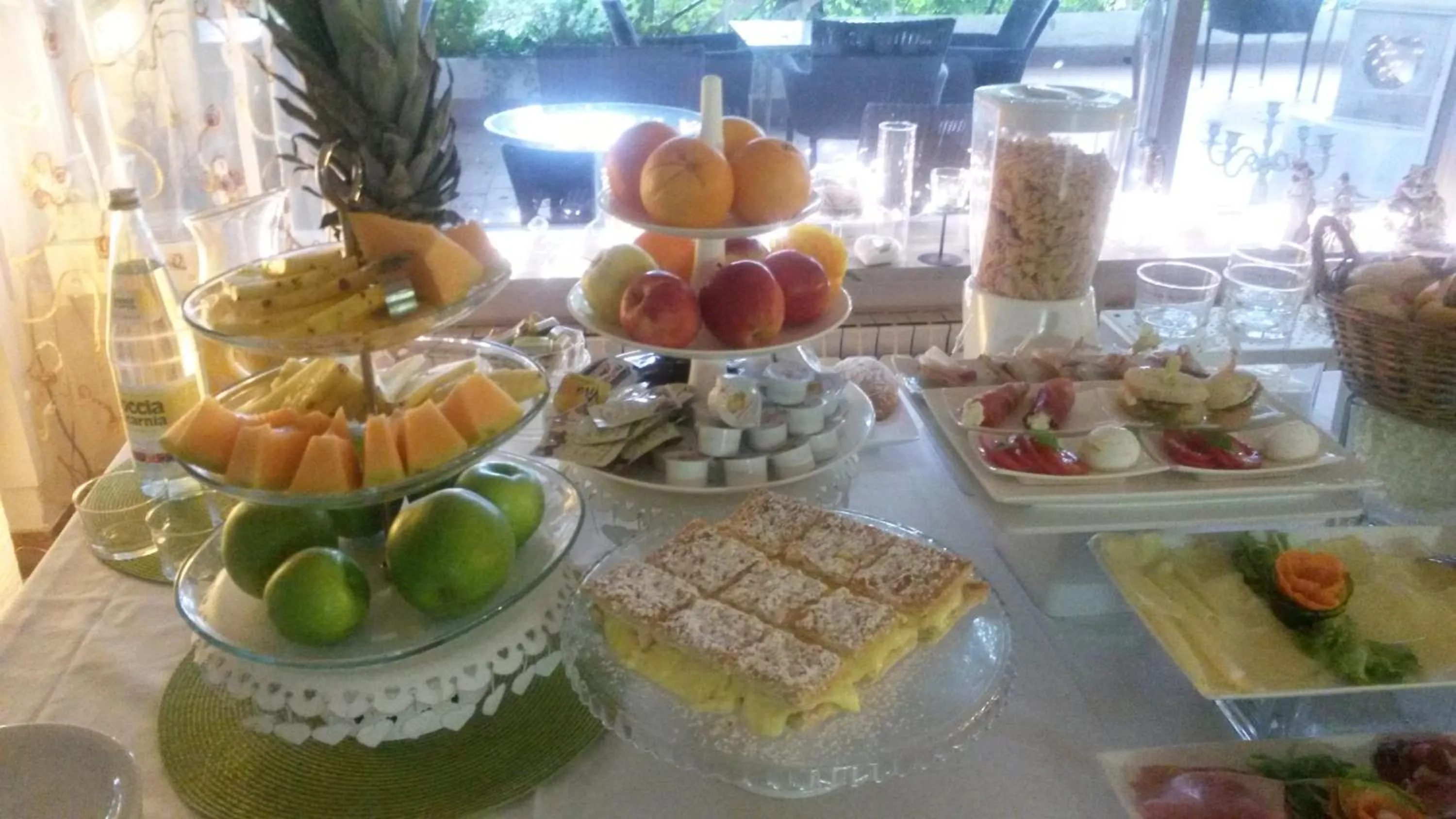 Continental breakfast in Hotel Ristorante Sole