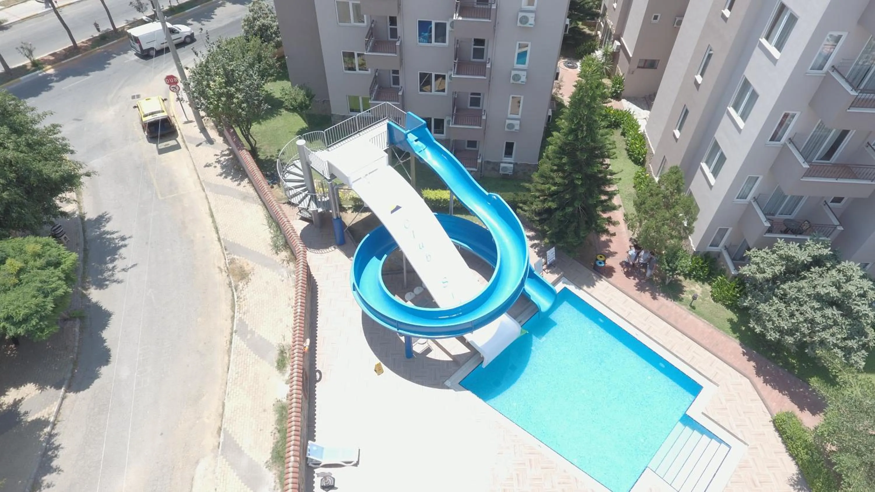Aqua park in Club Sidar Apart Hotel