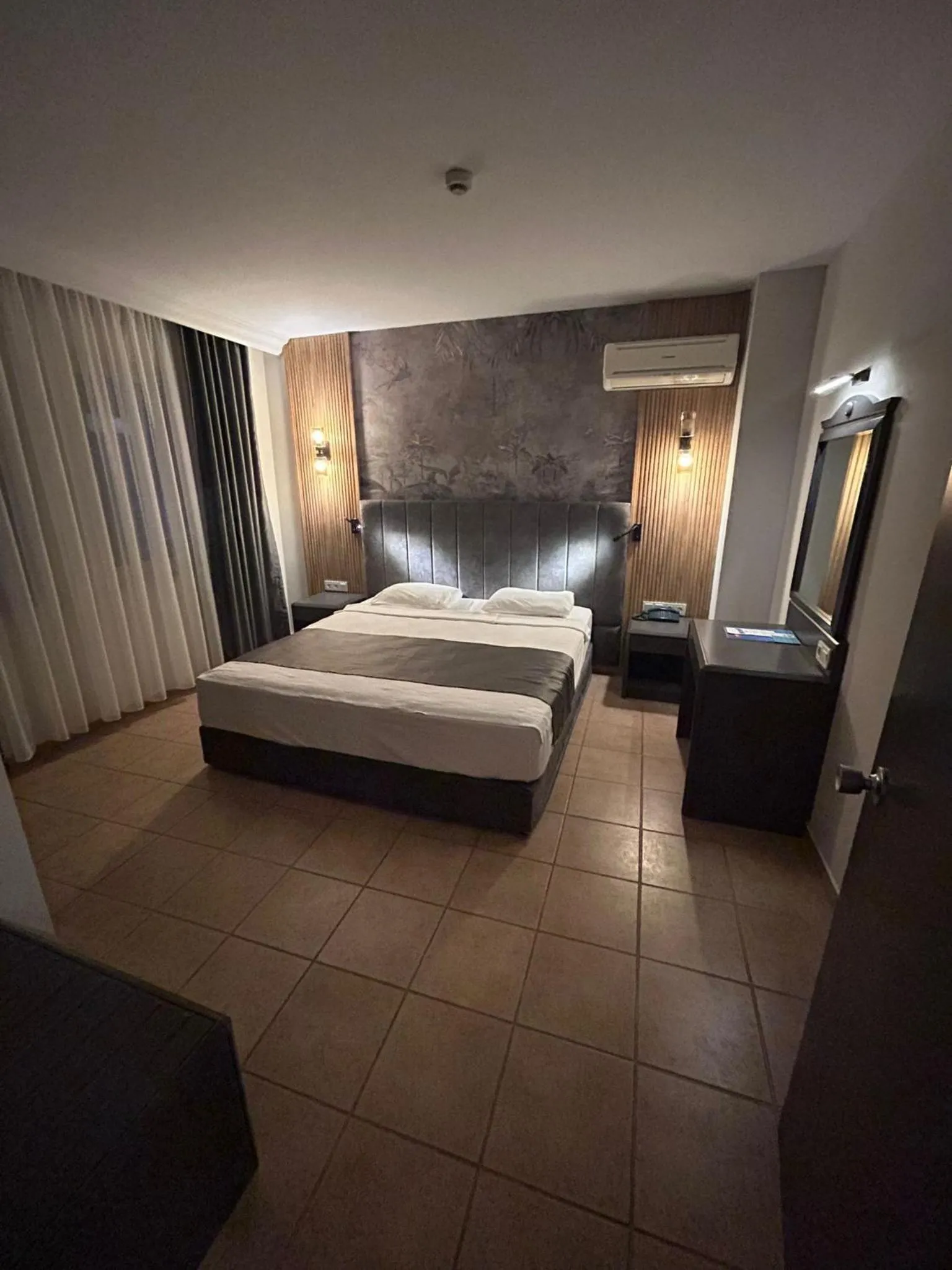 Bed in Club Sidar Apart Hotel