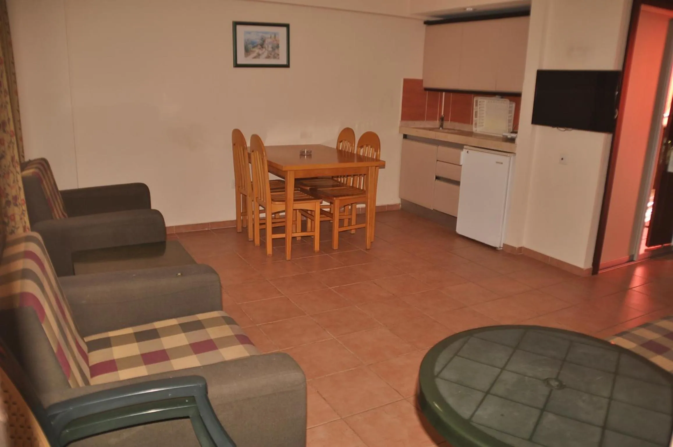 Kitchen or kitchenette in Club Sidar Apart Hotel