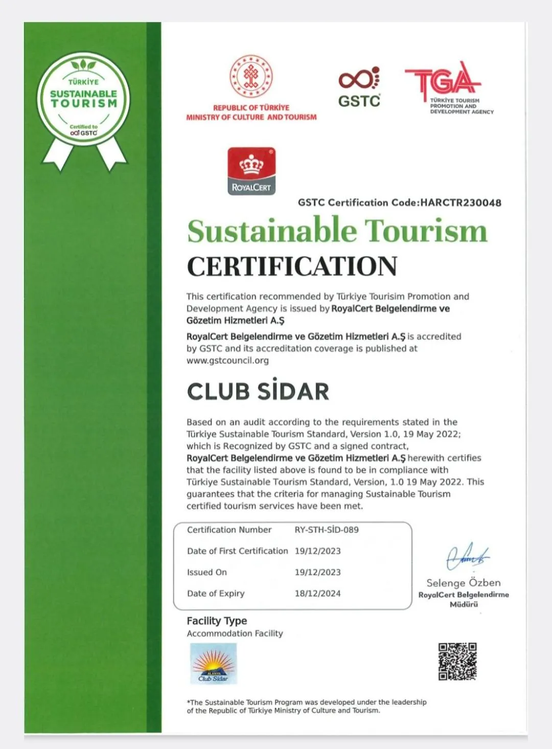 Club Sidar Apart Hotel